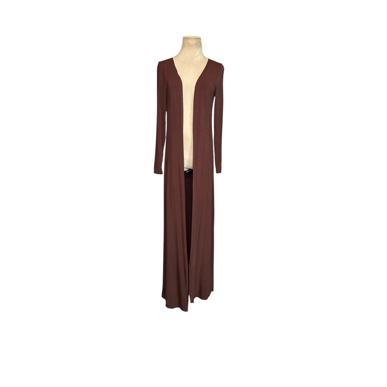 Shein Shein brown long sleeves long kimono size XS Size XS / US 0-2 / IT 36-38 - 11 Thumbnail