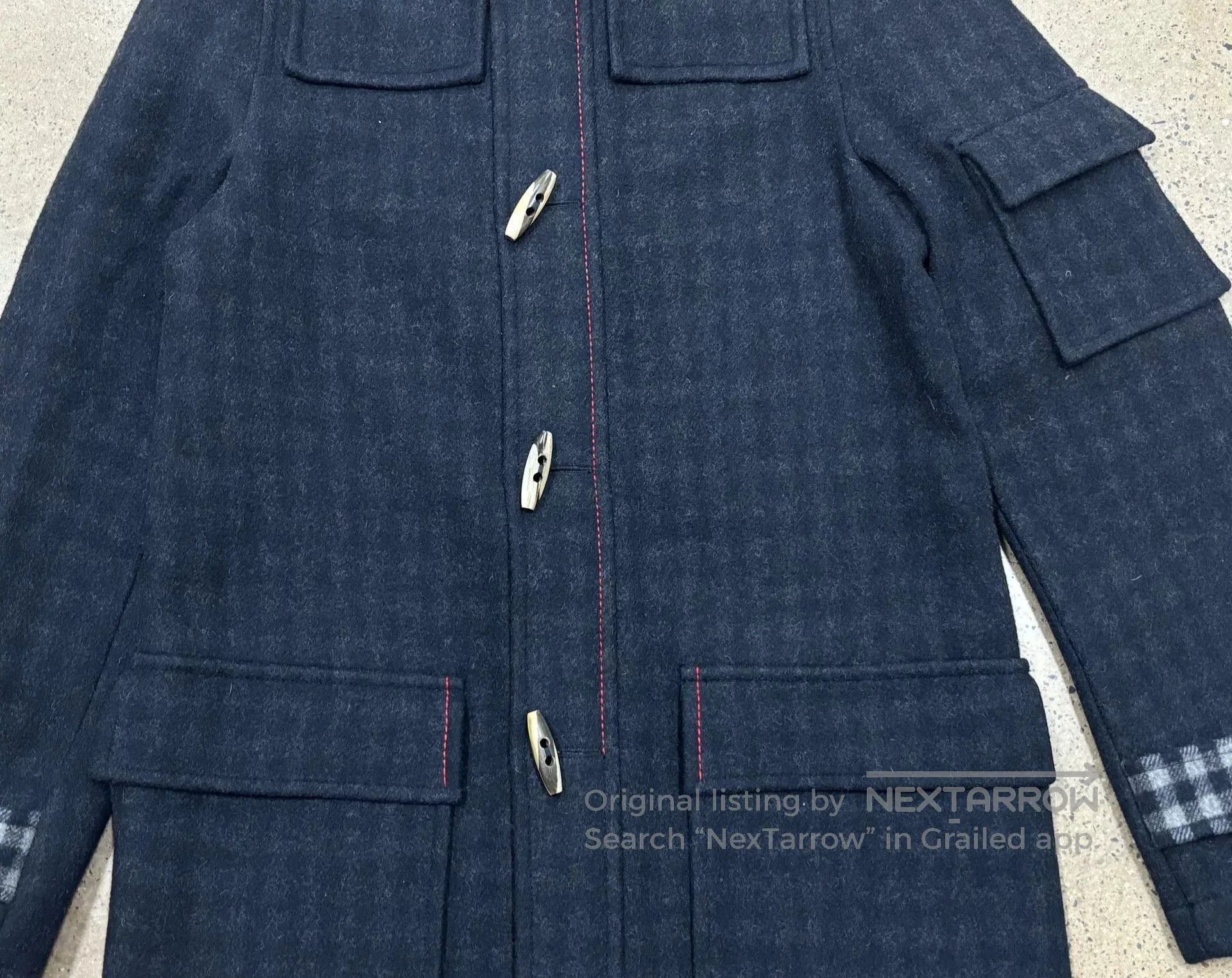 Raf Simons Raf Simons Wool Blend Coat Jacket. Size US S / EU 44-46 / 1 - 5 Thumbnail