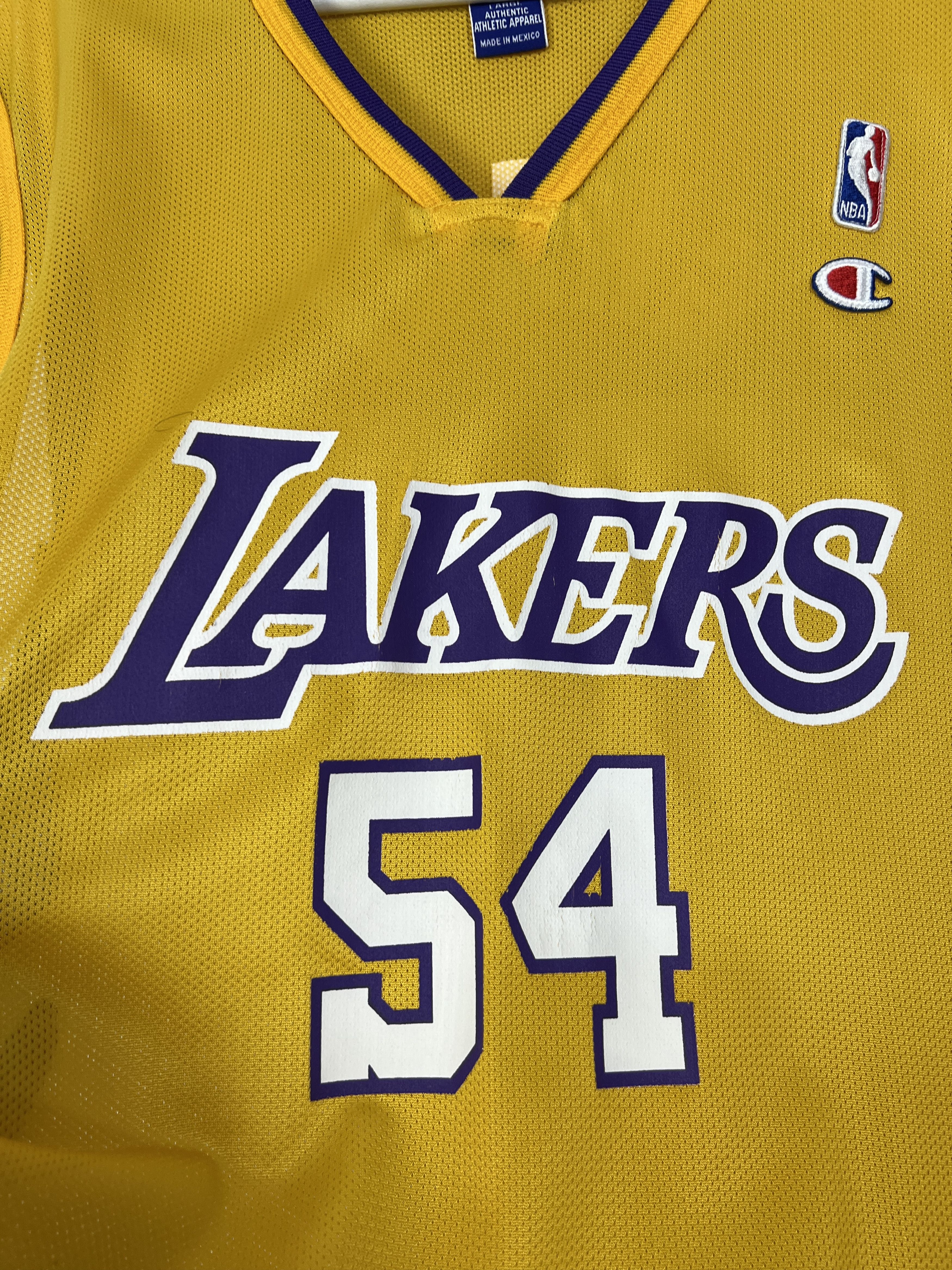 Champion Vintage 90's Champion Los Angeles Lakers Grant Jersey Size US L / EU 52-54 / 3 - 3 Thumbnail
