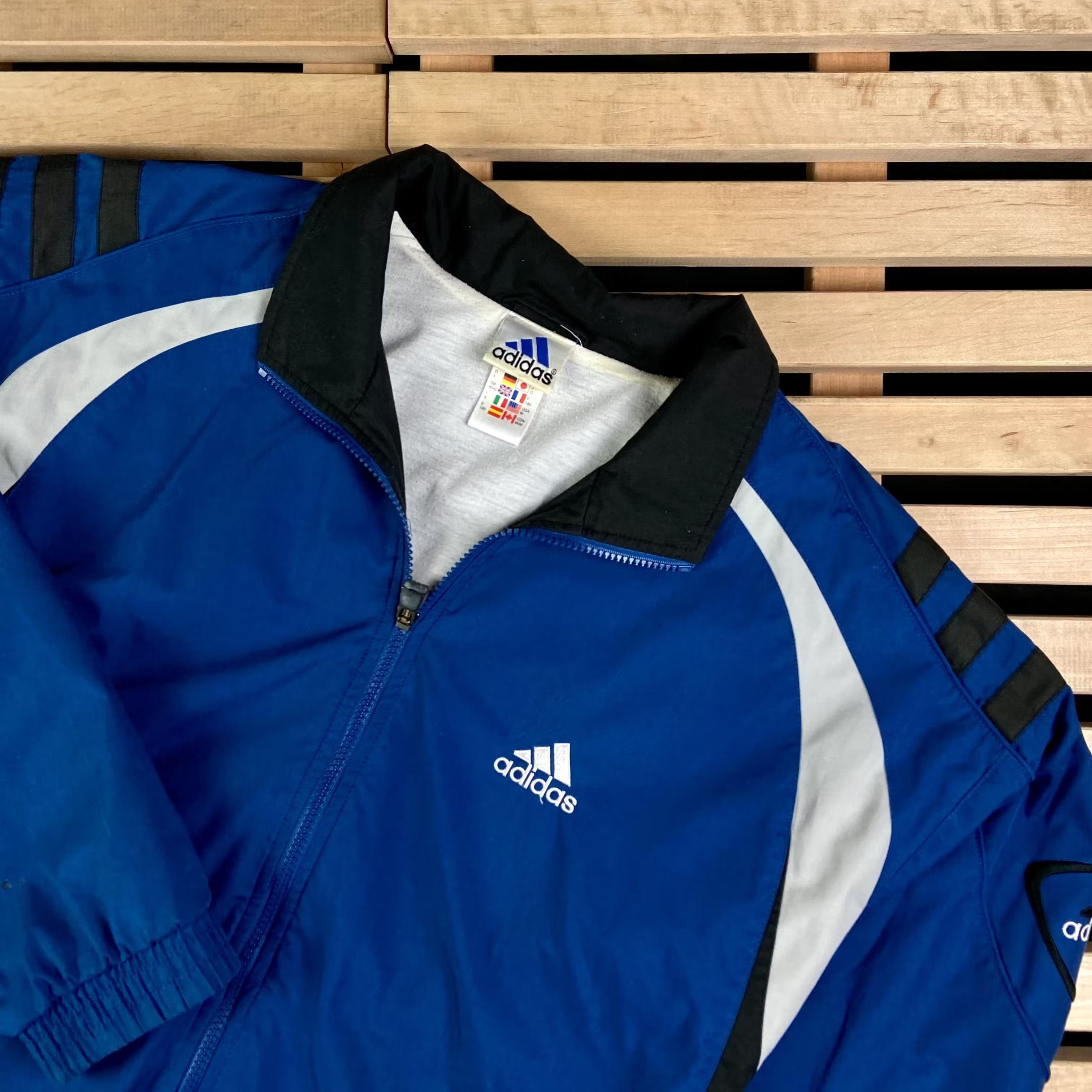 Adidas × Vintage Mens Bomber Jacket Adidas Vintage Size M Size US M / EU 48-50 / 2 - 2 Thumbnail