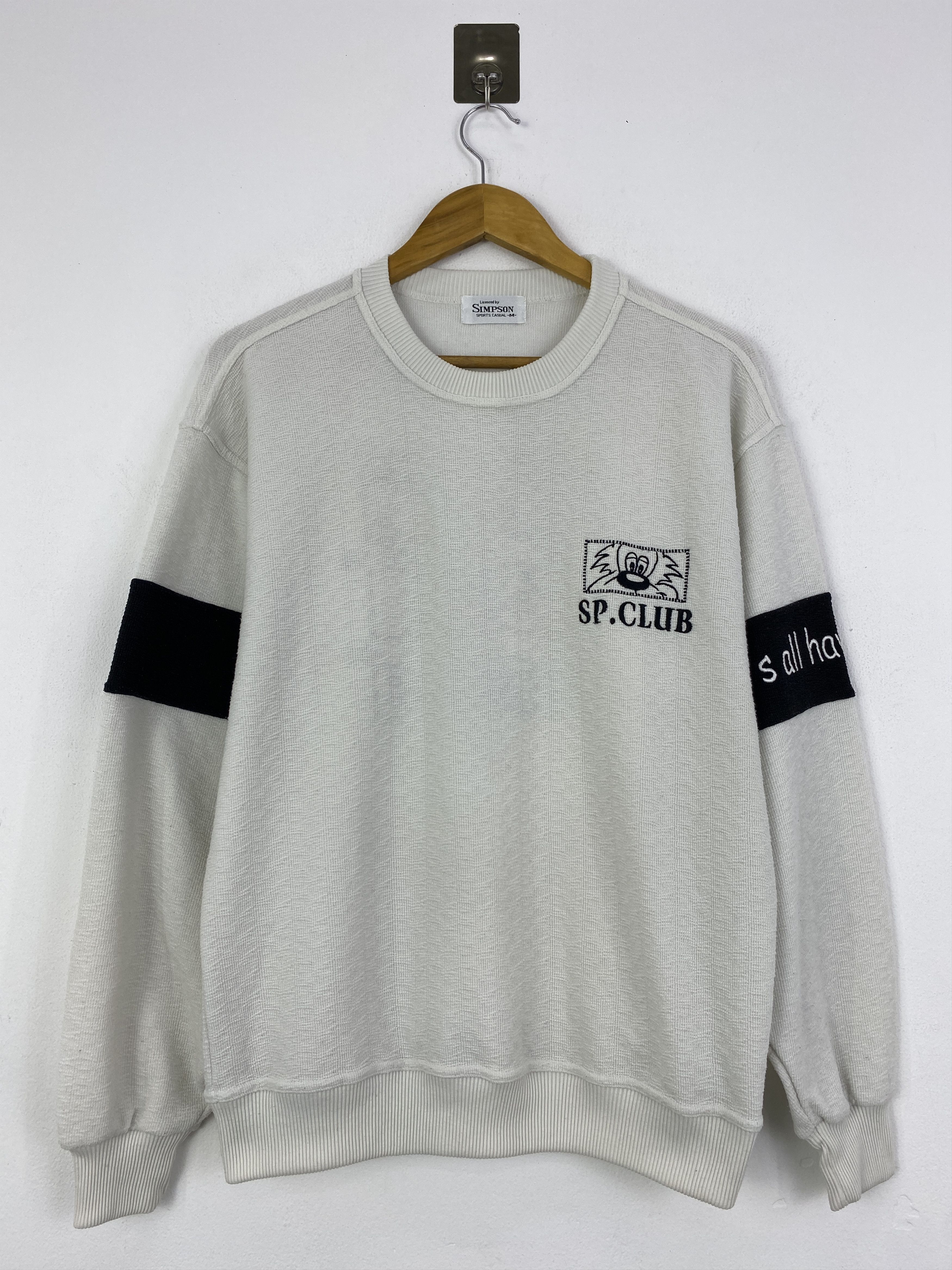 The Simpsons Vintage The Simpsons SP Club Sweatshirt SH0150 Size US M / EU 48-50 / 2 - 1 Thumbnail