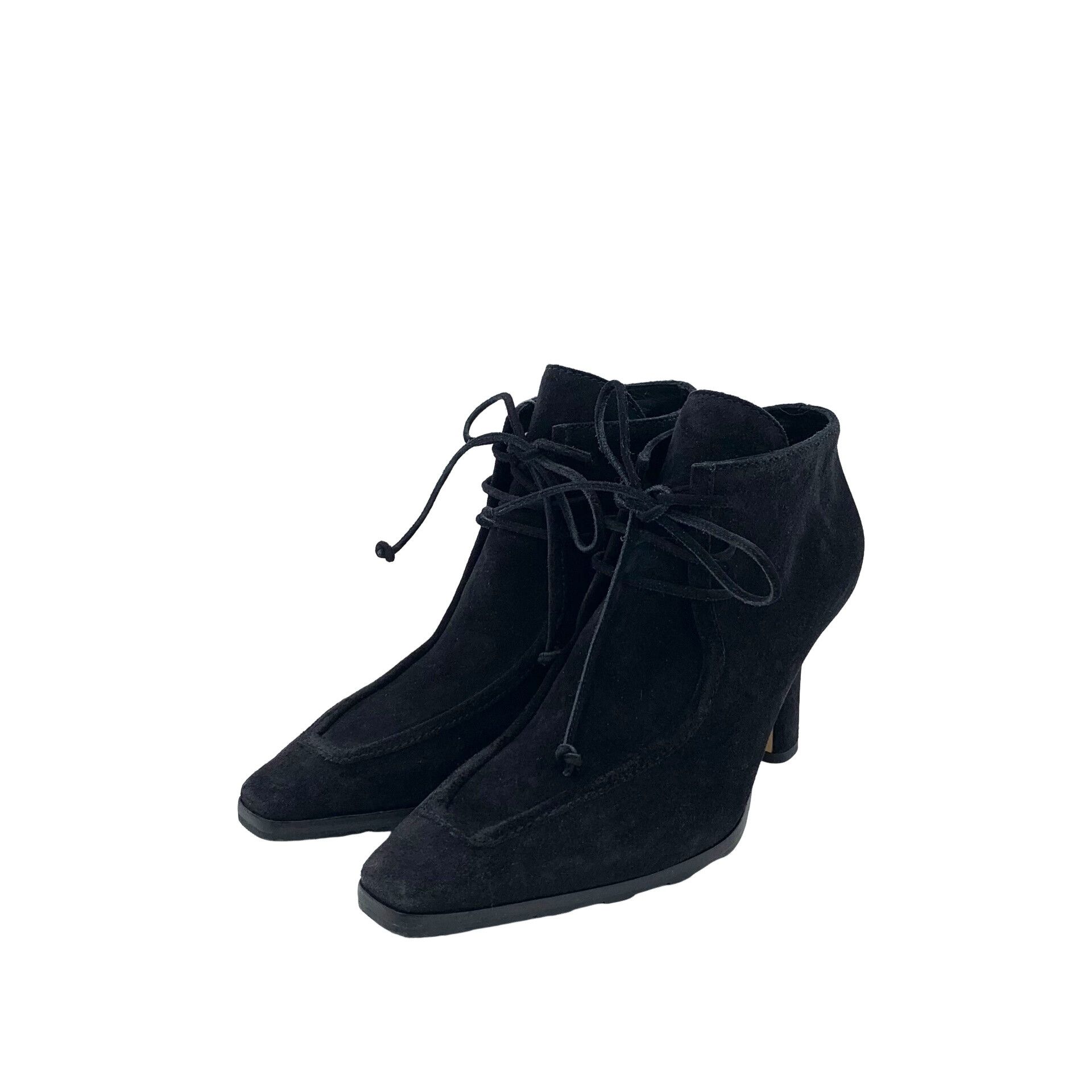 Burberry Burberry Suede Bow Ankle Boots Size 38.5 Size US 8.5 / IT 38.5 - 1 Thumbnail