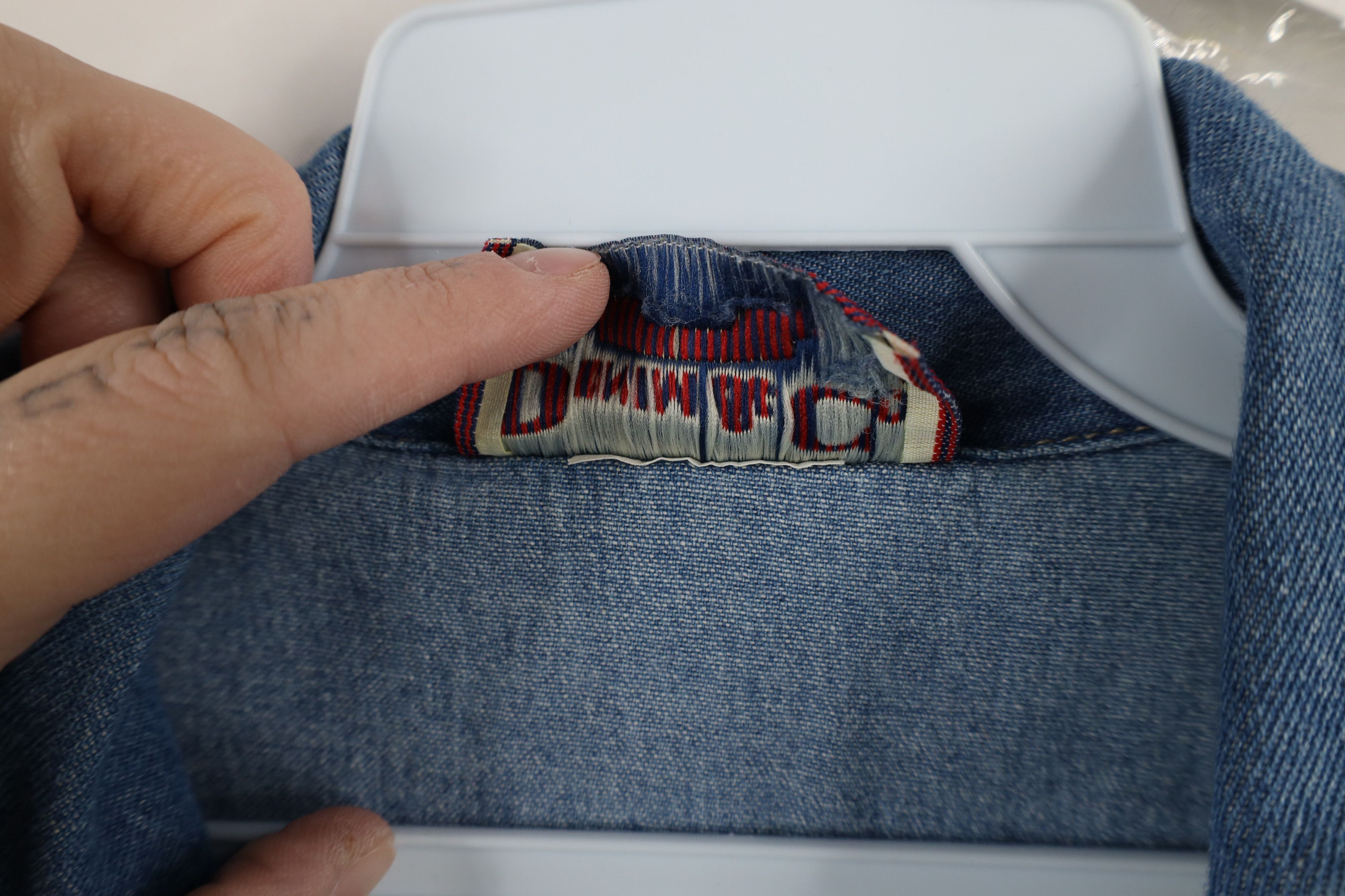 Vintage Vintage 90s Y2K Babydoll Snap Button Denim Jean Shirt Blue Size M / US 6-8 / IT 42-44 - 8 Thumbnail
