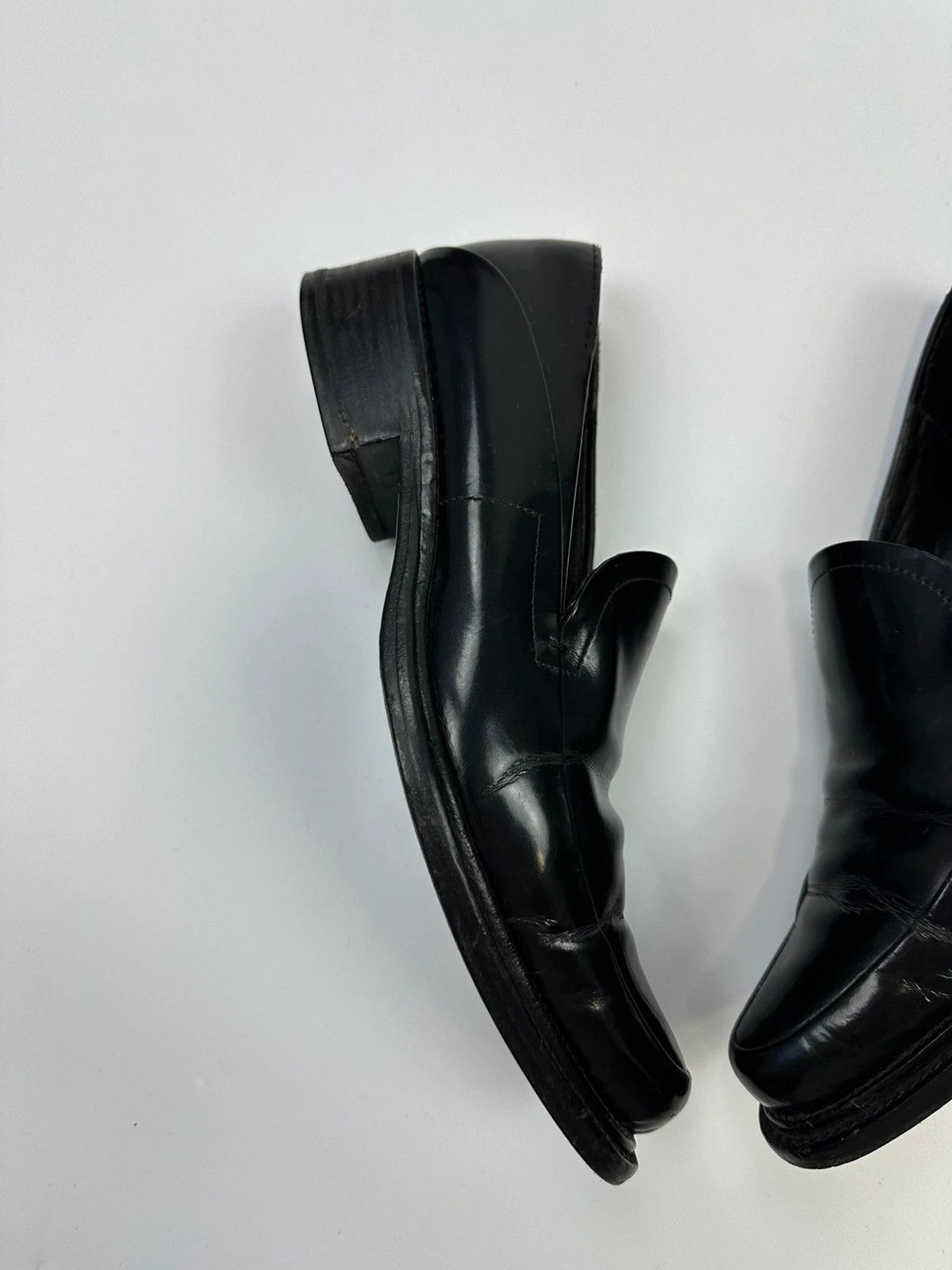 Prada Prada Milano Black Patent Leather Pointy Toe Loafer Size US 6 / IT 36 - 5 Thumbnail