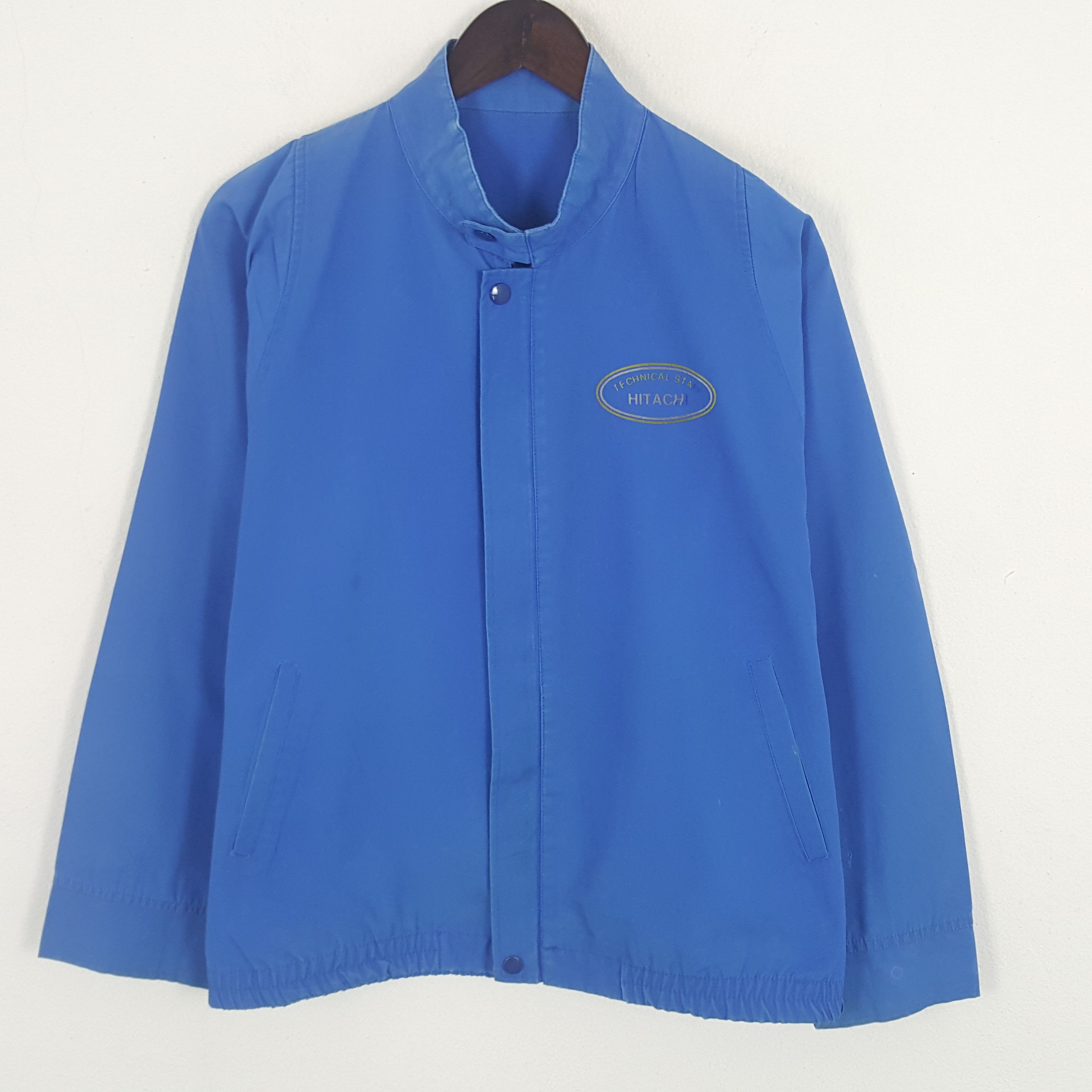 Japanese Brand × Vintage Vintage Hitachi Customer Service Worker Zipper Jacket Size US L / EU 52-54 / 3 - 3 Thumbnail