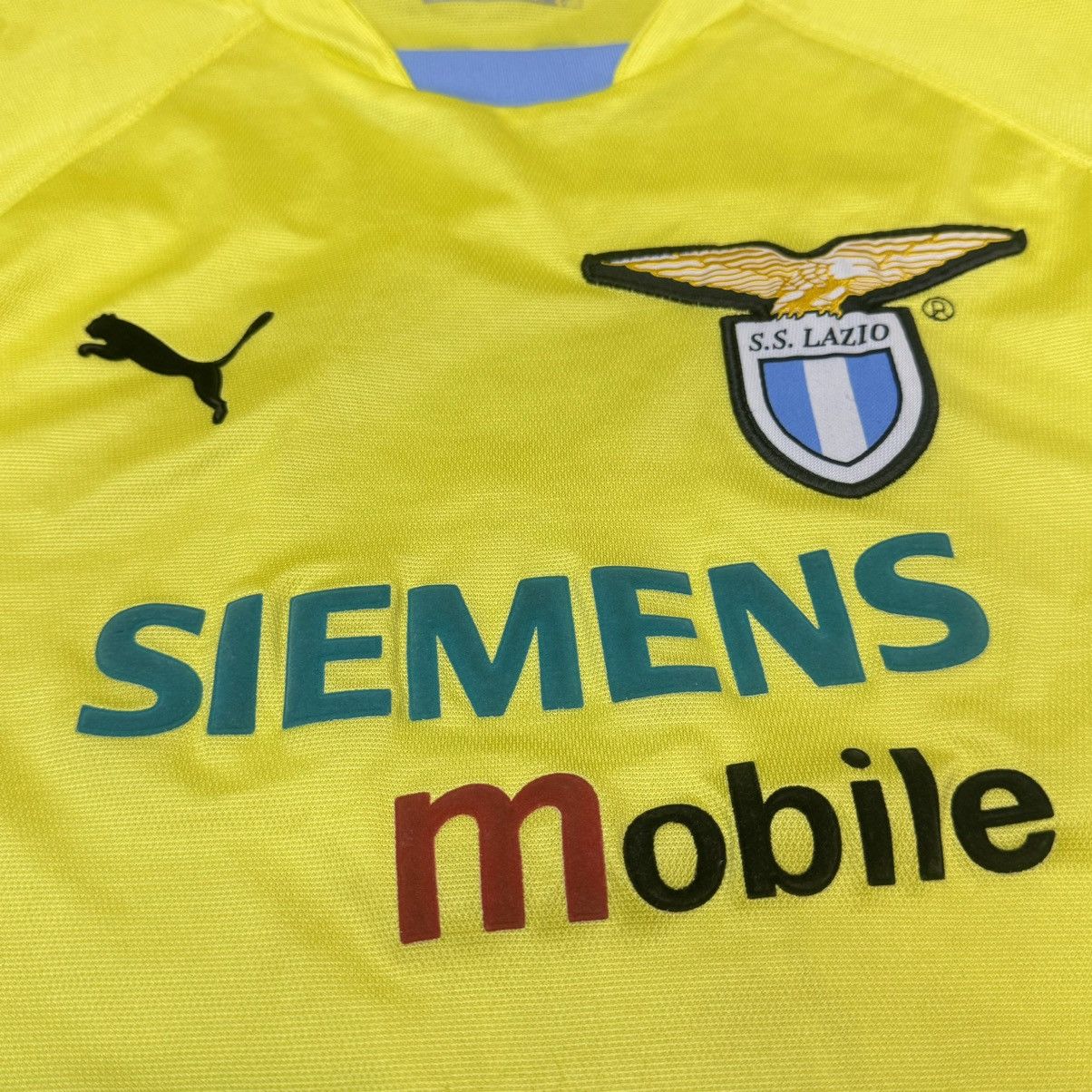 Puma Lazio 01/02 away shirt #7 Claudio Size US M / EU 48-50 / 2 - 3 Thumbnail