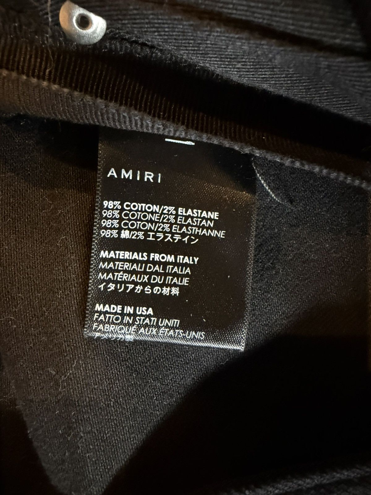 Amiri Amiri Glitter Slim Pants Size US 30 / EU 46 - 8 Thumbnail