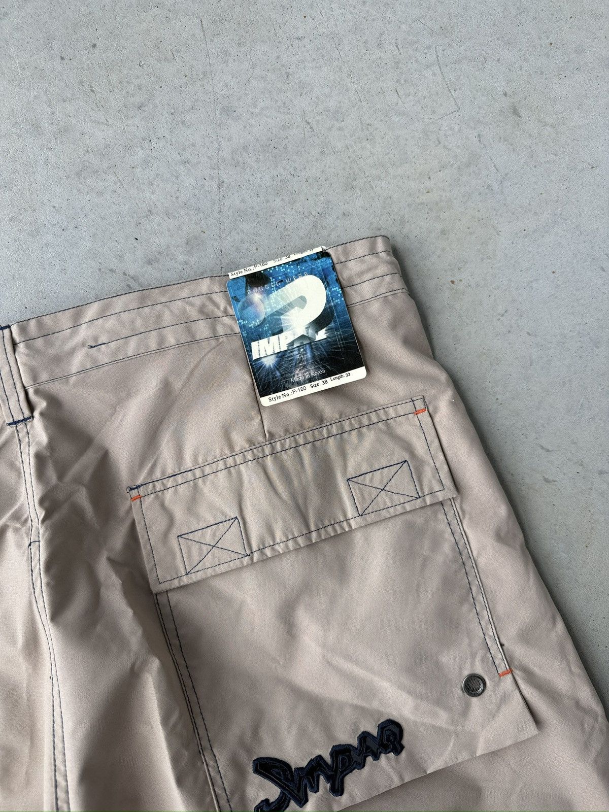 Vintage Vintage Y2K Impaq Baggy Cargo Rave Pants Size US 38 / EU 54 - 7 Thumbnail