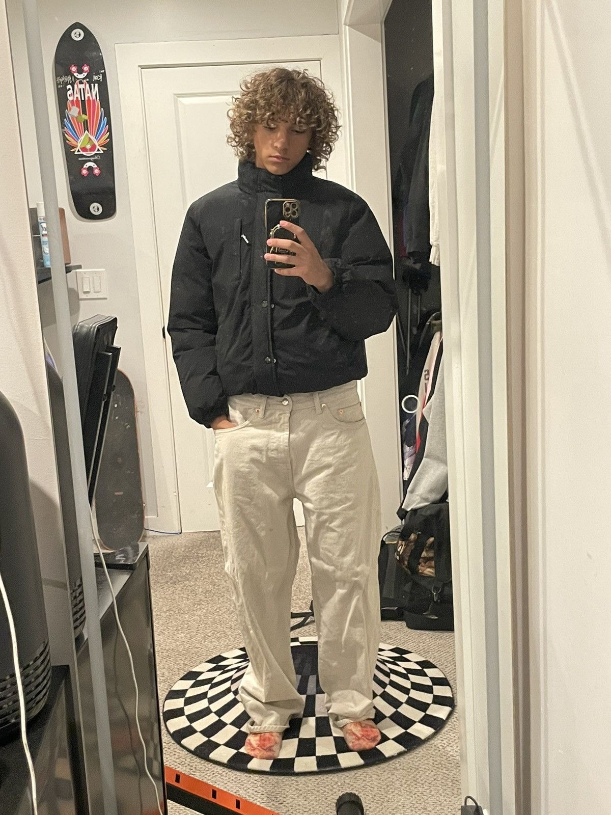 Supreme Supreme FW16 Astronaut Puffy Jacket Black Size US S / EU 44-46 / 1 - 7 Thumbnail