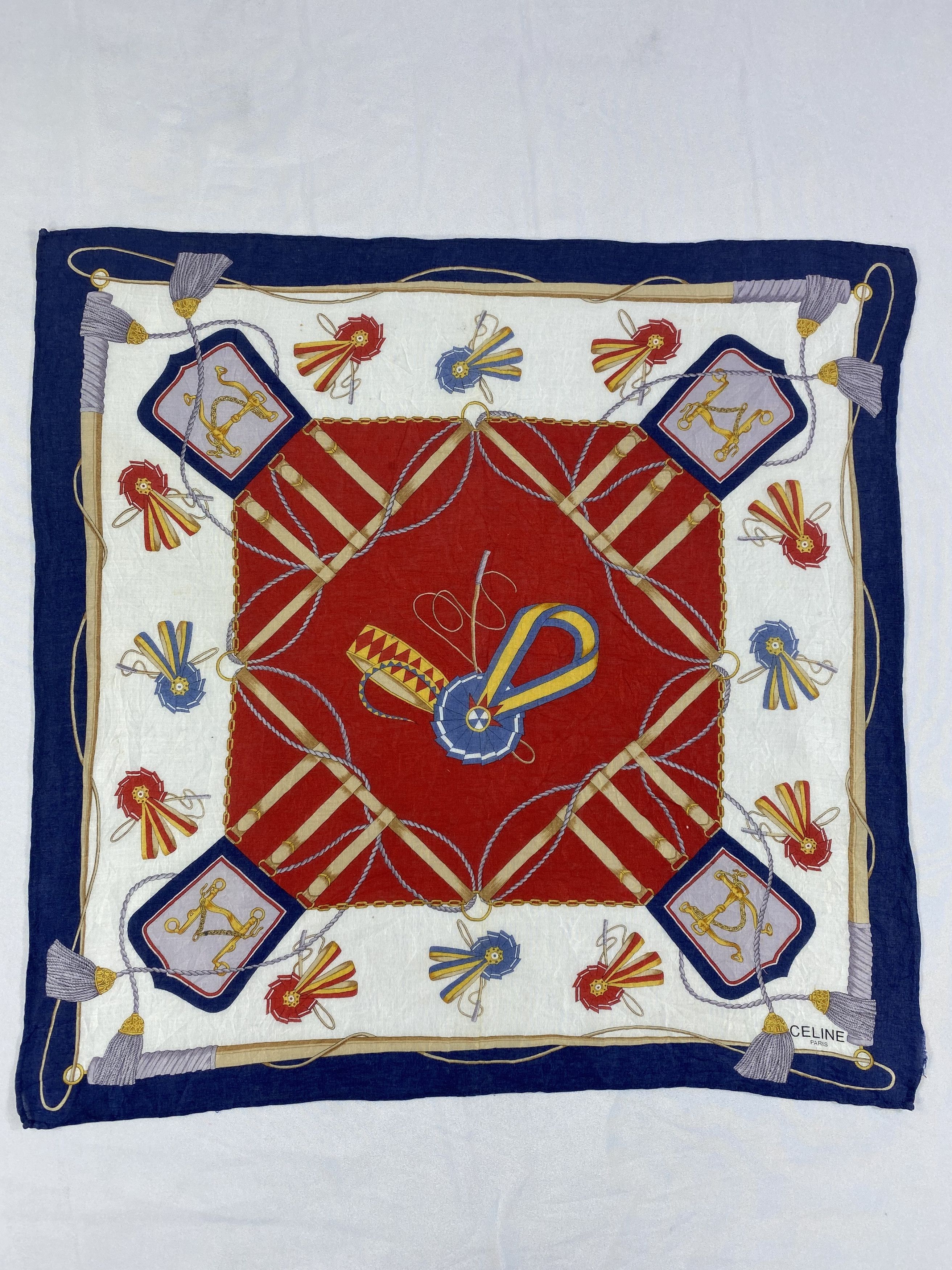 Celine Celine Handkerchief / Bandana / Neckerchief Size ONE SIZE - 3 Thumbnail