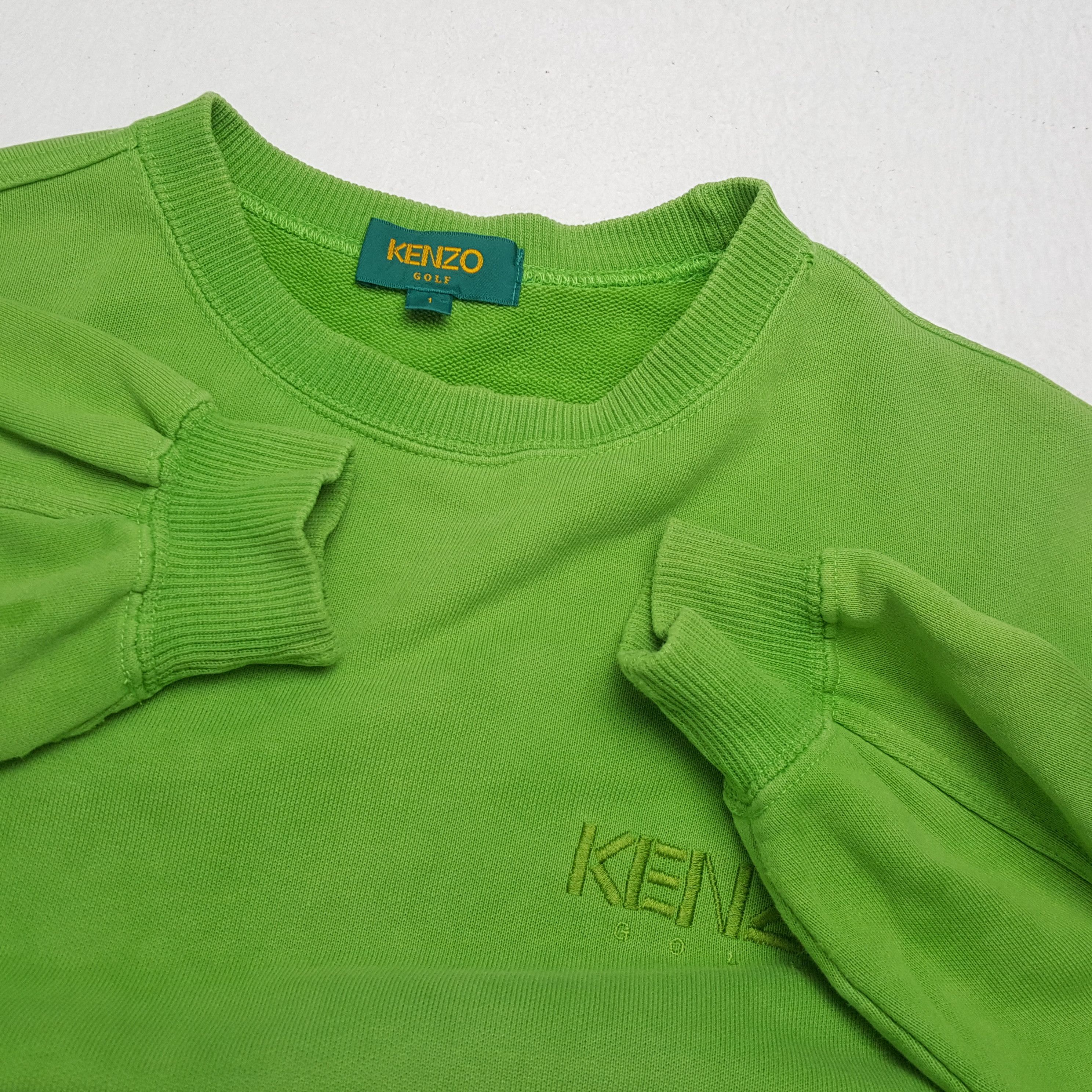Japanese Brand × Kenzo × Vintage Vintage KENZO GOLF Japanese Fashion Brand Sweatshirts Size US M / EU 48-50 / 2 - 9 Thumbnail