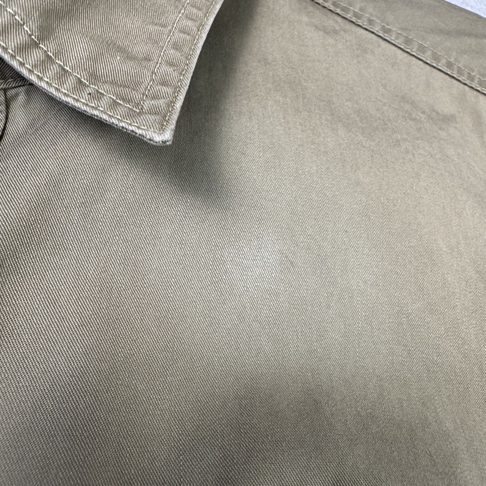 Burberry Vintage Burberry Brit Men Button Up Shirt Cargo Size L Beige Size US L / EU 52-54 / 3 - 6 Thumbnail