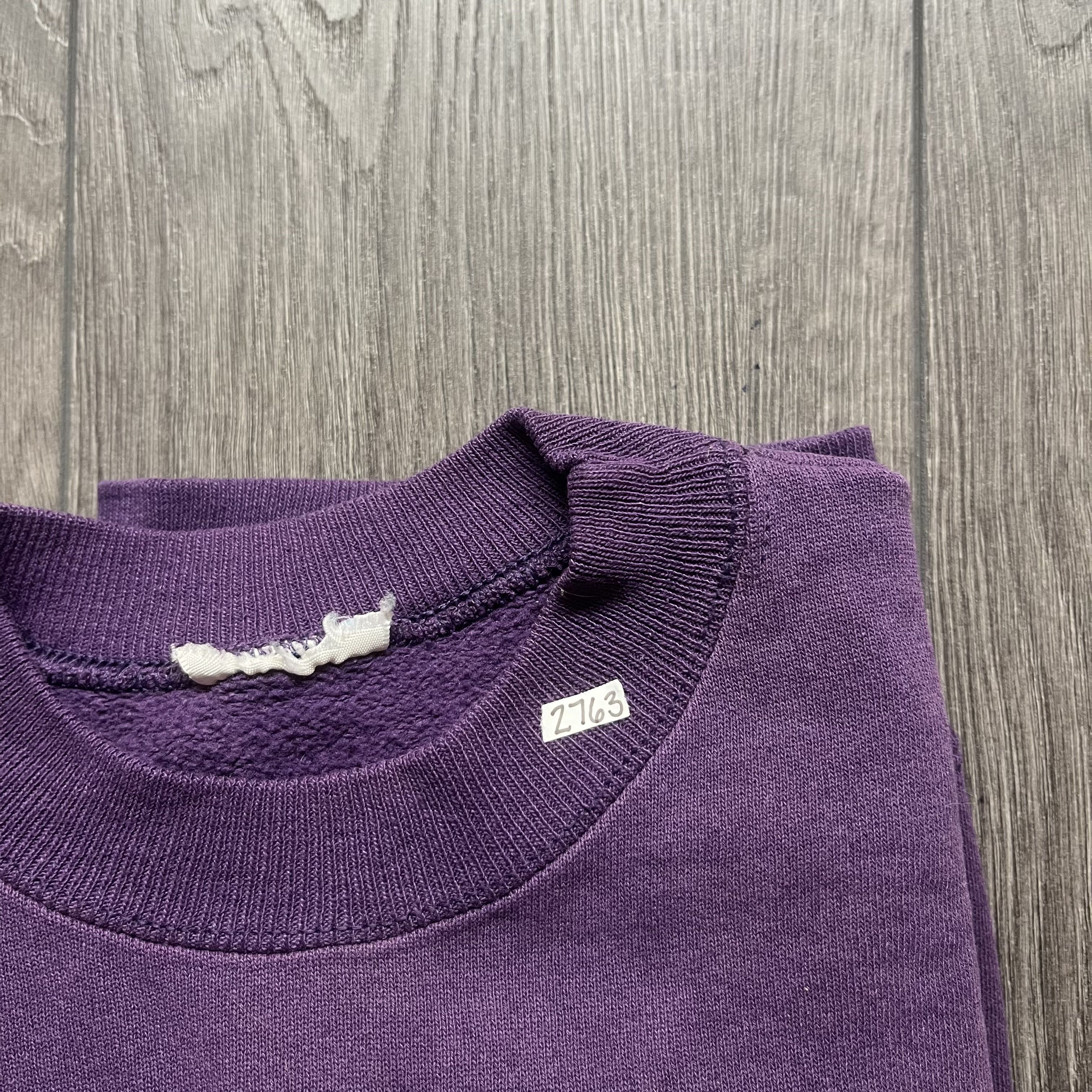Vintage Vintage San Fransisco 1990s Art Sweatshirt Large Purple Size US L / EU 52-54 / 3 - 10 Thumbnail