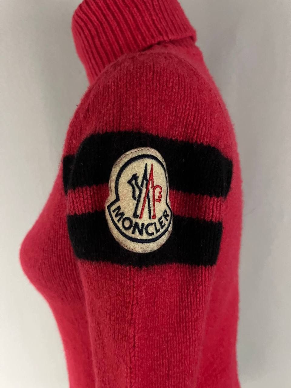 Moncler Moncler Red Sweater Size S / US 4 / IT 40 - 6 Thumbnail
