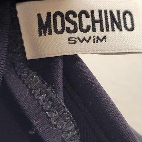 Moschino Moschino swim Black bikini pearl top size 34 medium Size ONE SIZE - 6 Thumbnail