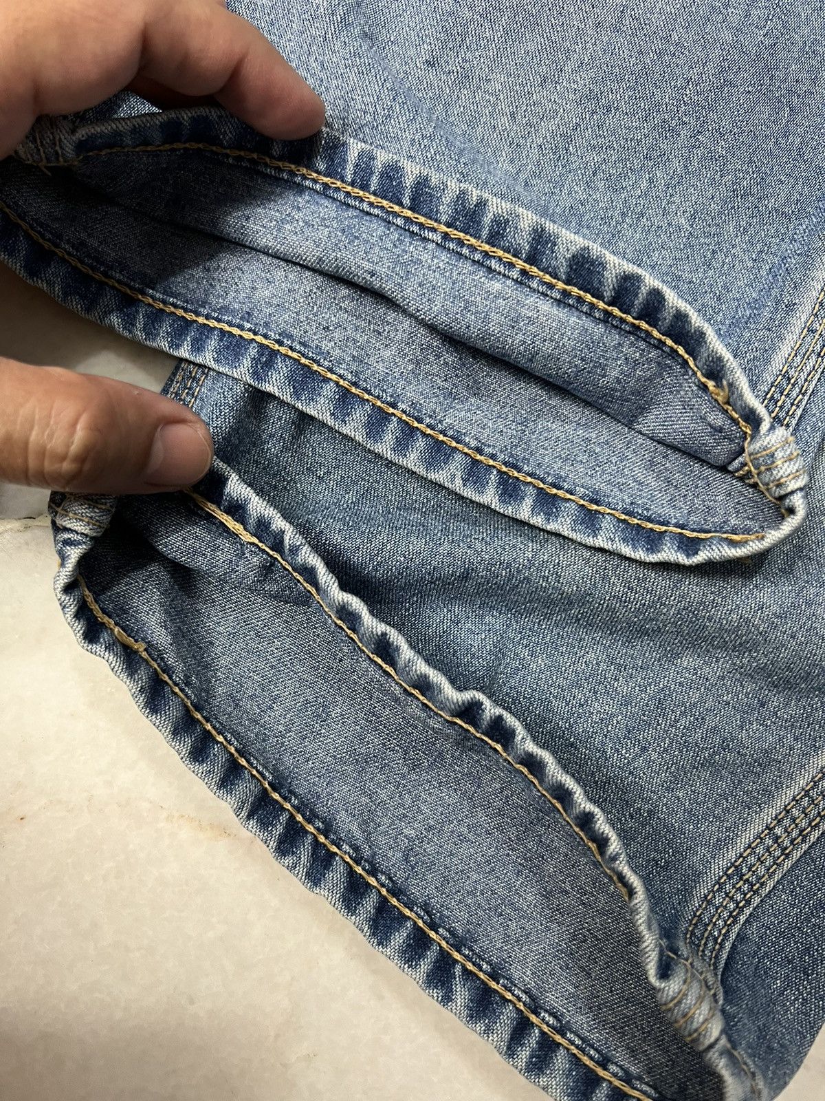 Edwin × If Six Was Nine Vintage 90’s Edwin Something Overall Jeans Size US 32 / EU 48 - 14 Thumbnail