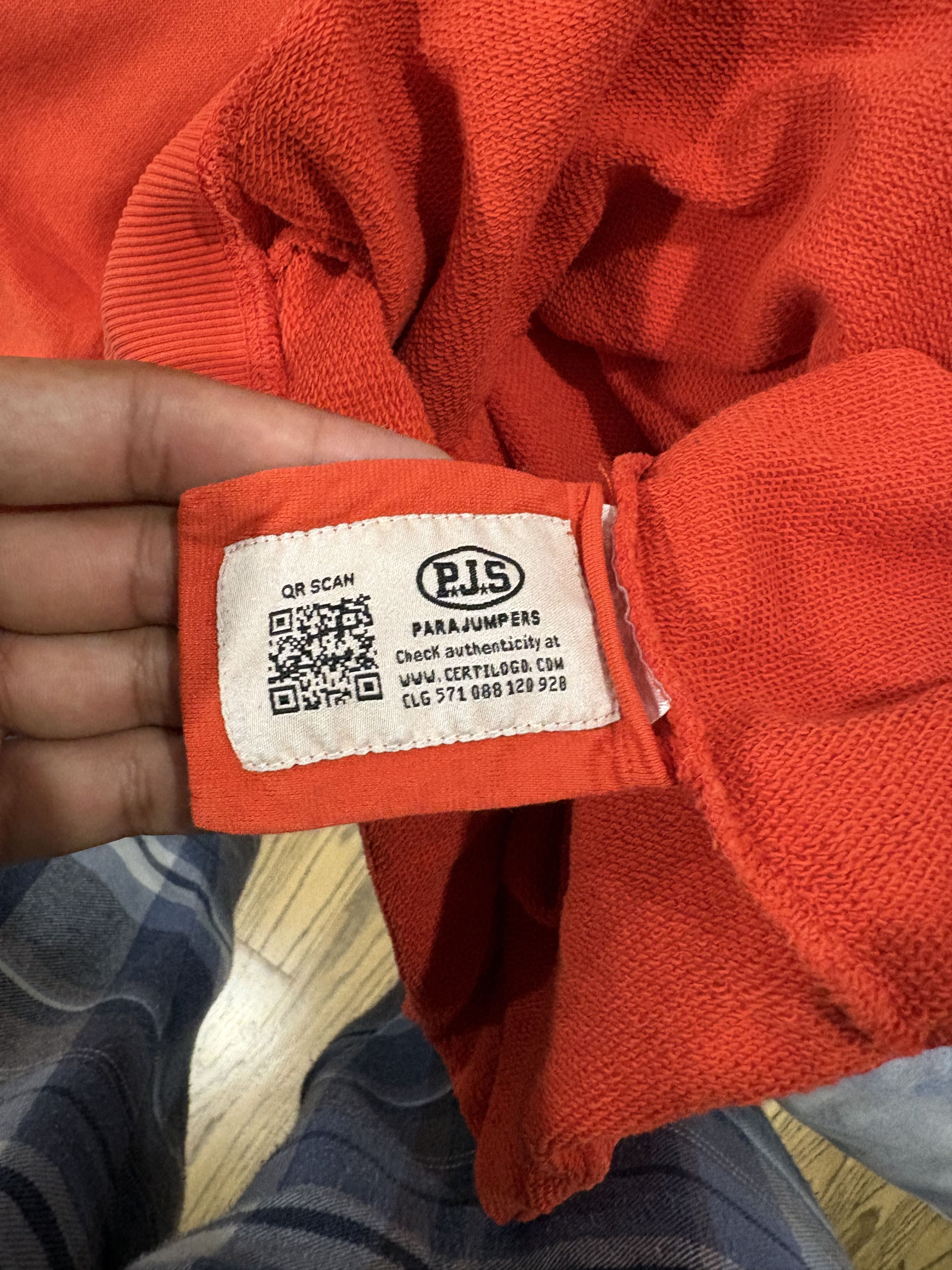 Parajumpers Parajumpers Orange Sweatshirt Size US M / EU 48-50 / 2 - 5 Thumbnail
