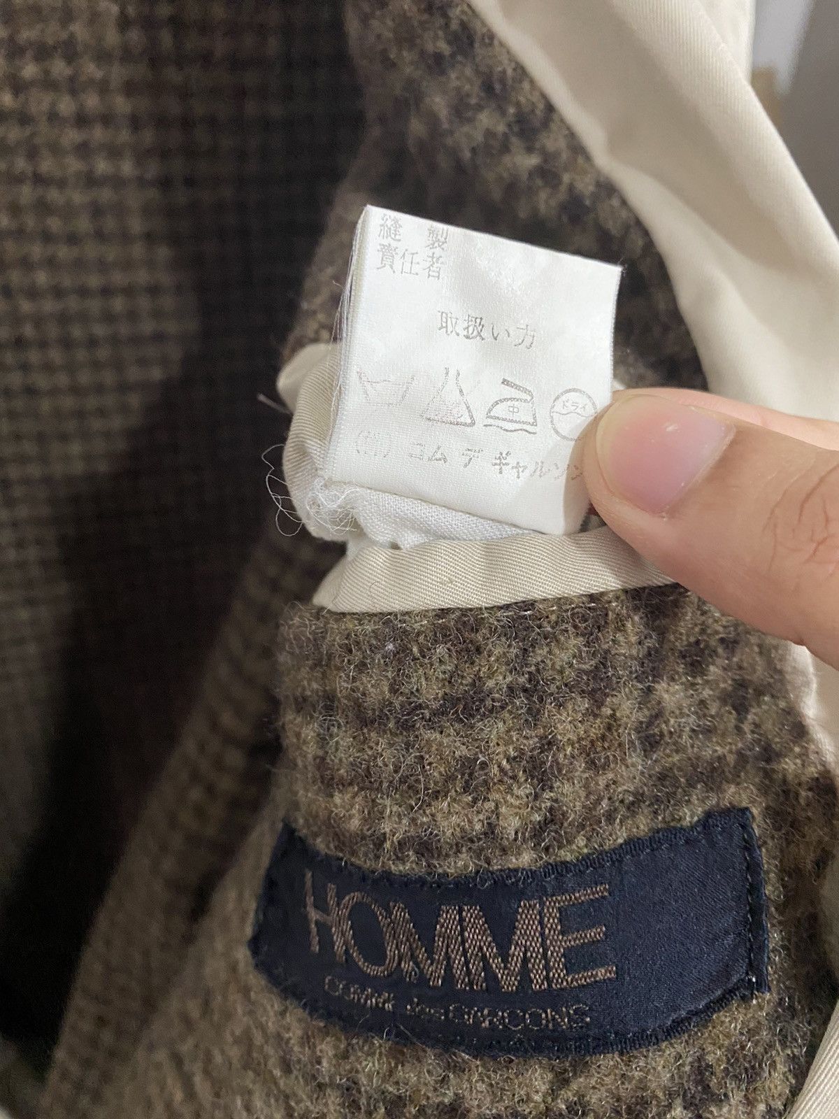 Comme des Garcons 90s Vintage Comme des garcons Homme Bomber Jacket Size US M / EU 48-50 / 2 - 10 Thumbnail