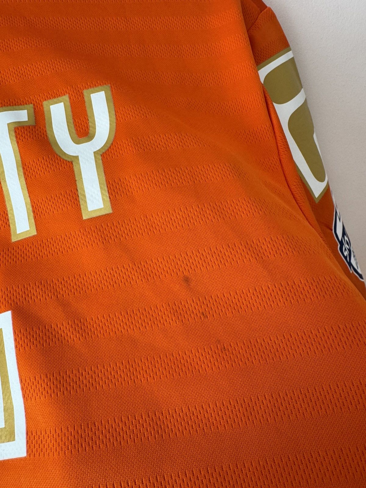 Fila McNulty #5 Luton Town 2014-2015 Home Soccer Jersey Shirt Kit Size US M / EU 48-50 / 2 - 18 Thumbnail
