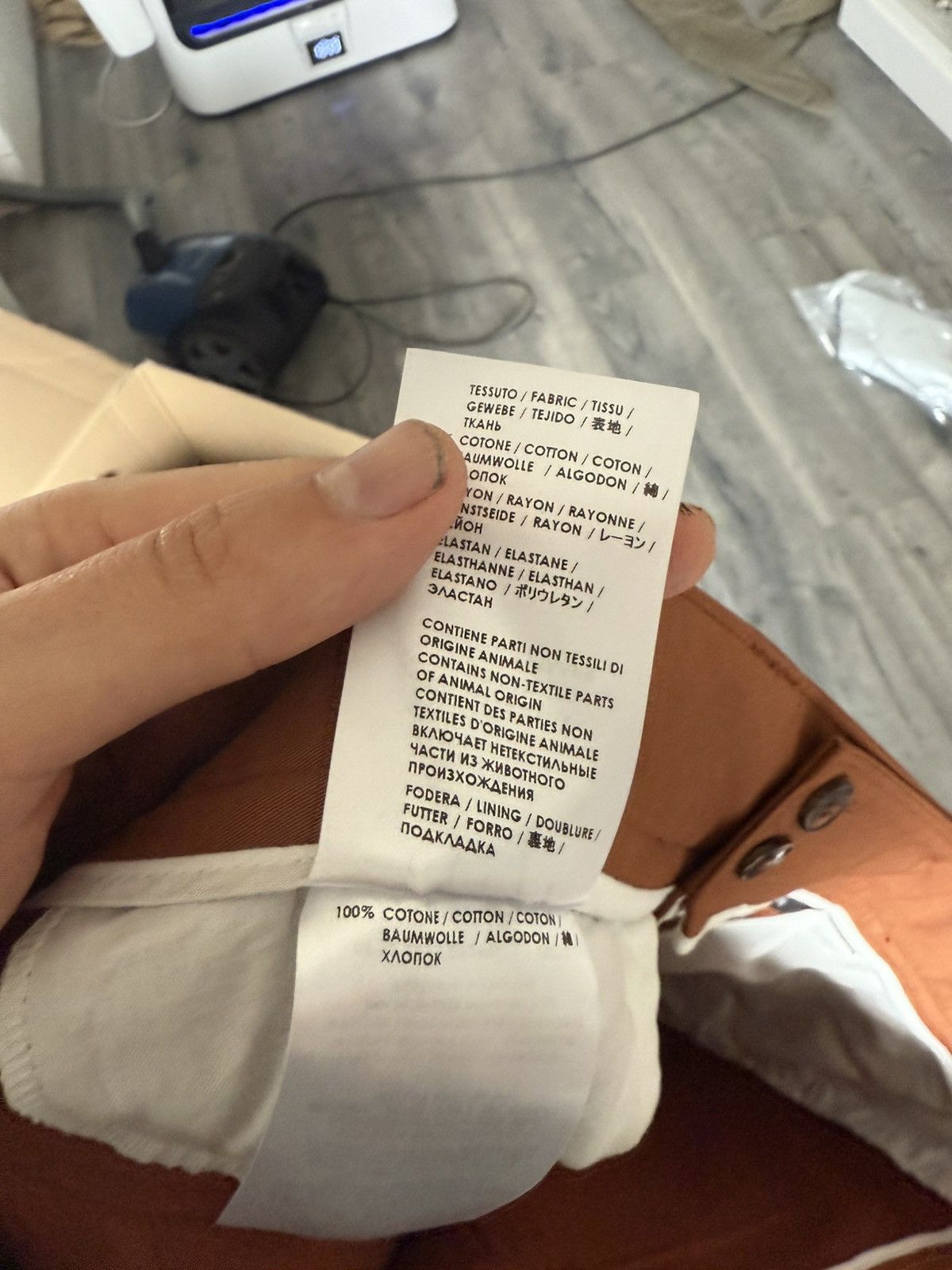 Gucci Rust-Toned Cotton Trousers with Flap Pockets Size US 36 / EU 52 - 11 Thumbnail