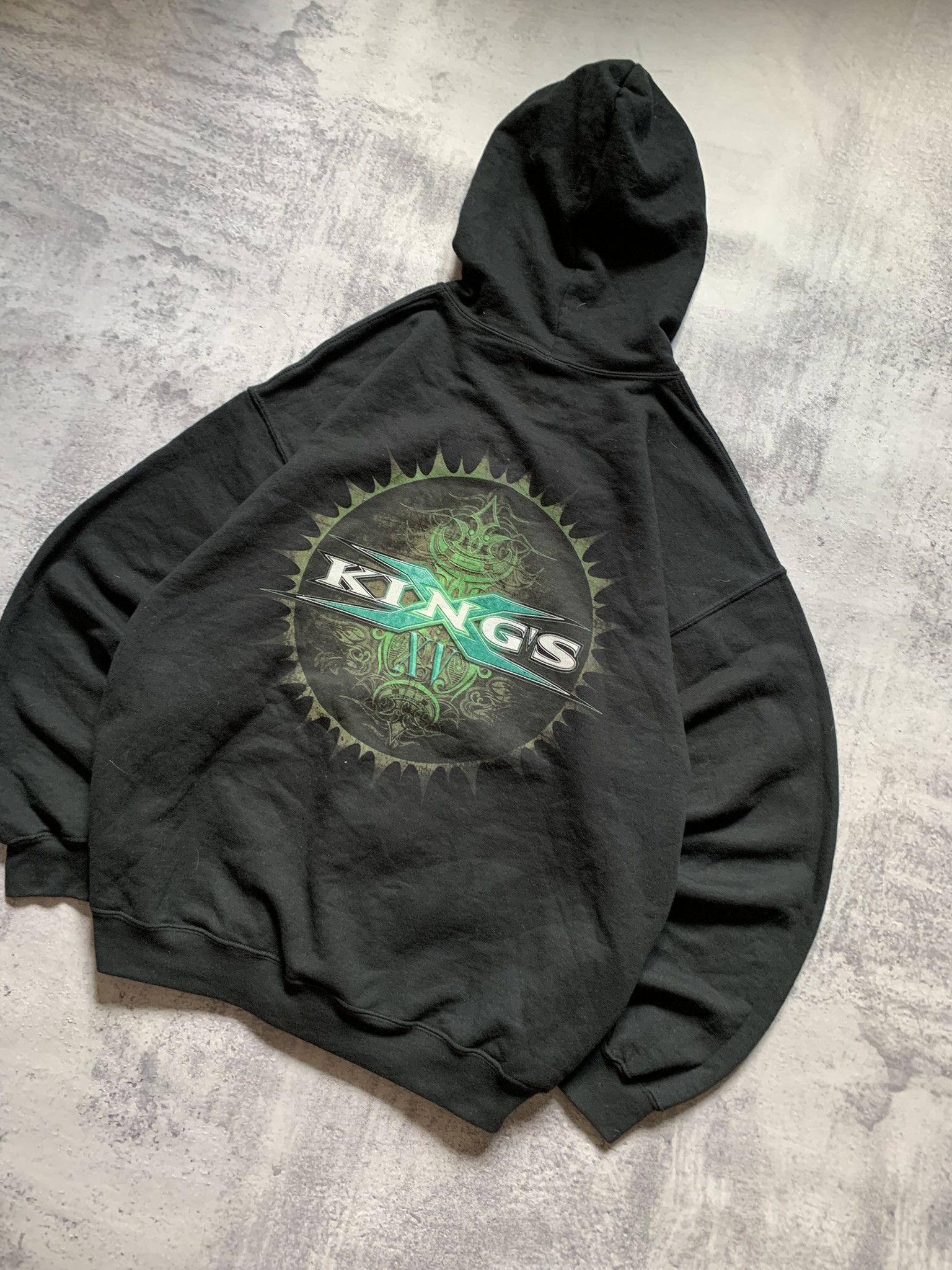 Band Tees King's X Zip Hoodie Rock Band Merch Size L Size US L / EU 52-54 / 3 - 9 Thumbnail