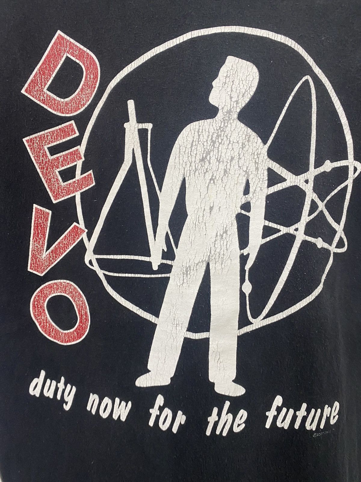 Band Tees × Vintage 💥Vintage DEVO new wave band duty now for the future shirt Size US S / EU 44-46 / 1 - 3 Thumbnail