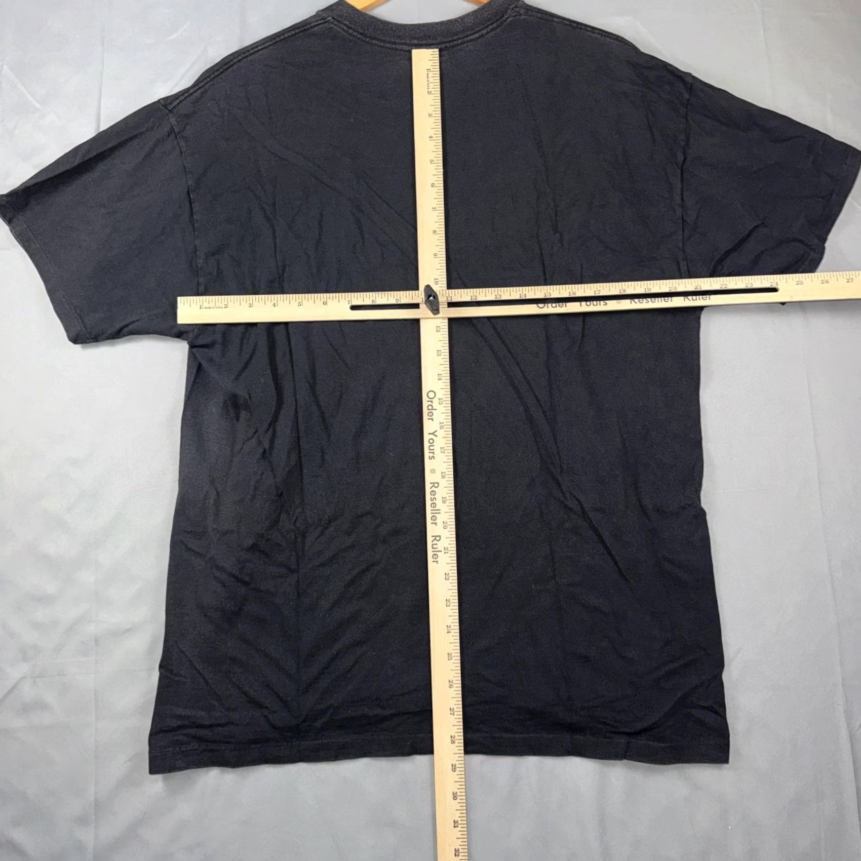 Delta VINTAGE Delta Oklahoma Shirt Mens XL Black Western Skull Graphic Tee USA Size US XL / EU 56 / 4 - 6 Thumbnail