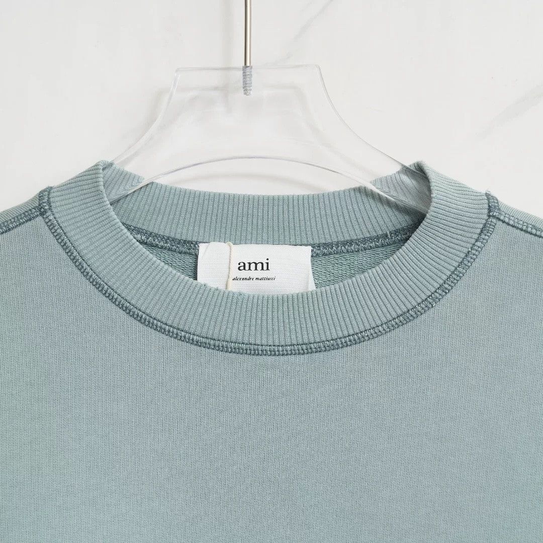 AMI Authentic Ami Paris Men's Logo Sweatshirt Size US M / EU 48-50 / 2 - 2 Thumbnail