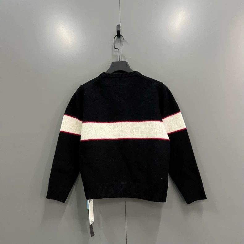 Givenchy Givenchy Color Block Lettering Logo Knit Top Size US L / EU 52-54 / 3 - 2 Thumbnail