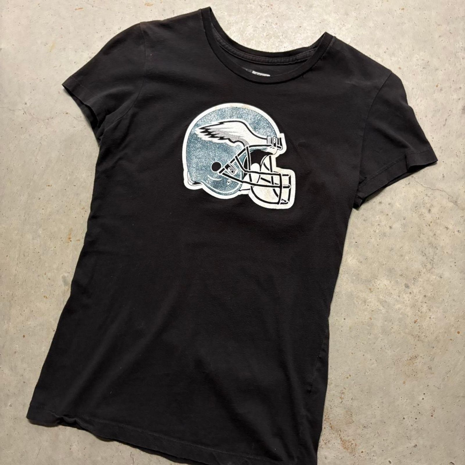 NFL × Vintage Crazy Vintage Y2K Philadelphia Eagles Graphic Baby T Shirt Size S / US 4 / IT 40 - 2 Thumbnail