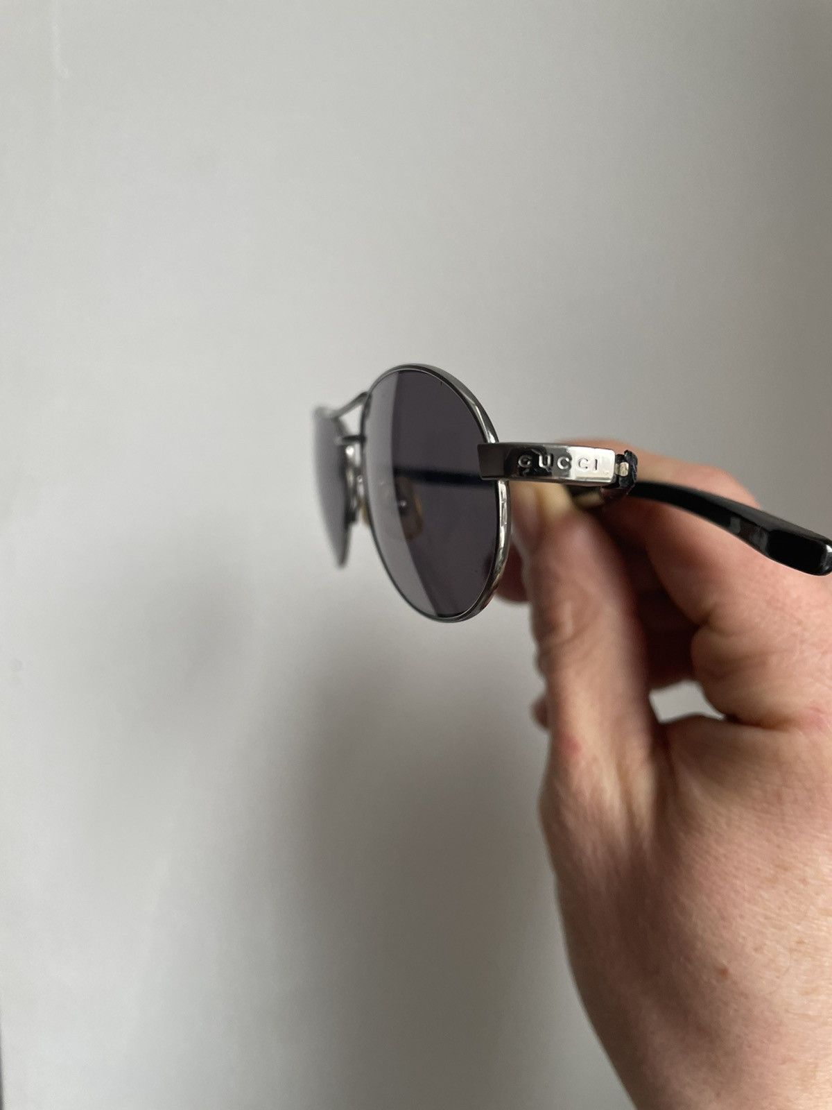 Gucci Gucci Slim Aviator Sunglasses y2k Size ONE SIZE - 2 Thumbnail