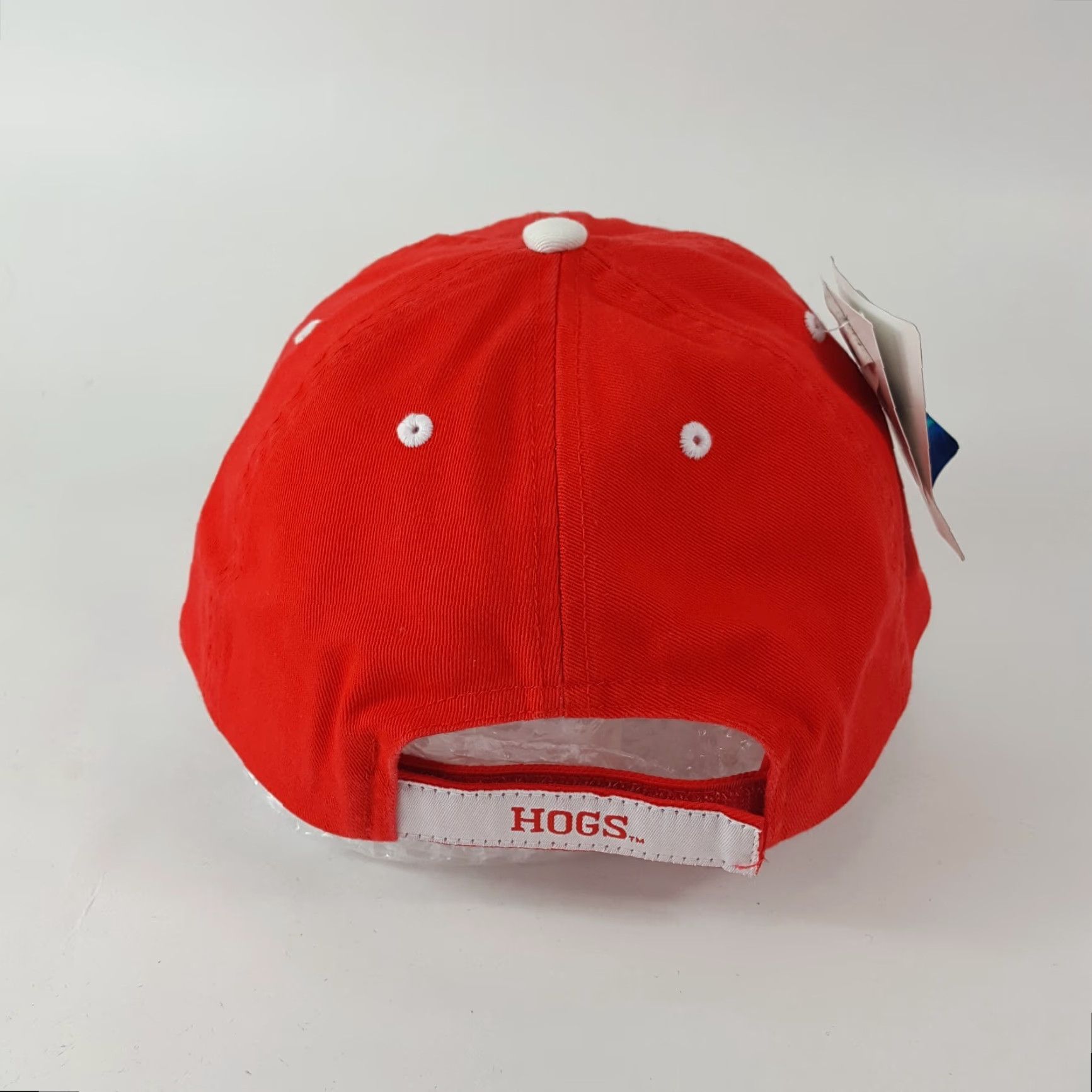 Vintage VINTAGE Arkansas Razorbacks Football Snapback Hat Baseball Cap Adult One Size Red Y2K College Sports USA University Mens Size ONE SIZE - 7 Thumbnail
