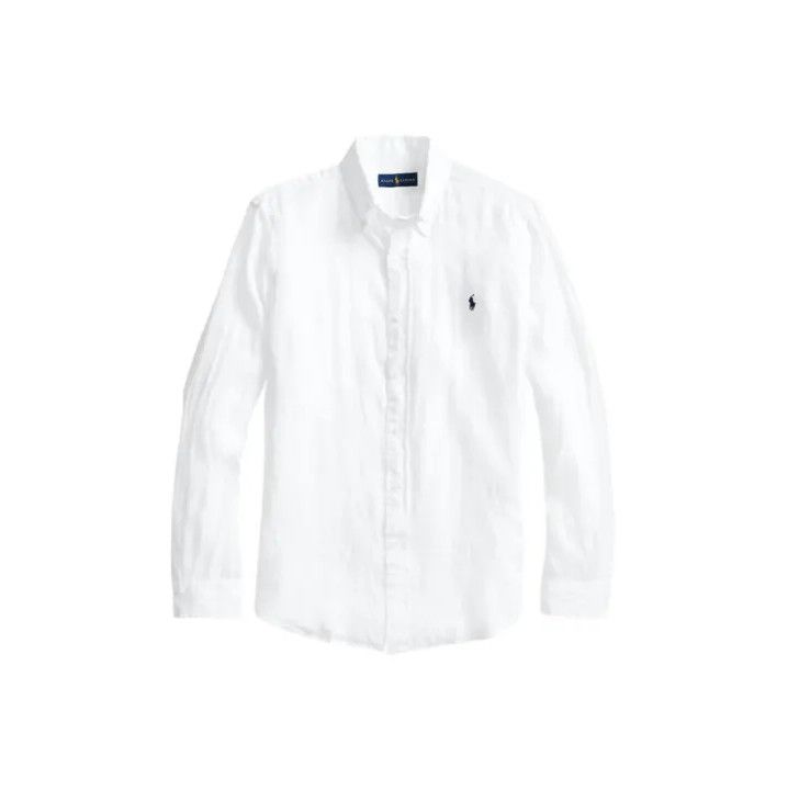 Polo Ralph Lauren Polo Ralph Lauren Men's Loose Linen Long-Sleeve Shirt Size US XXL / EU 58 / 5 - 1 Thumbnail