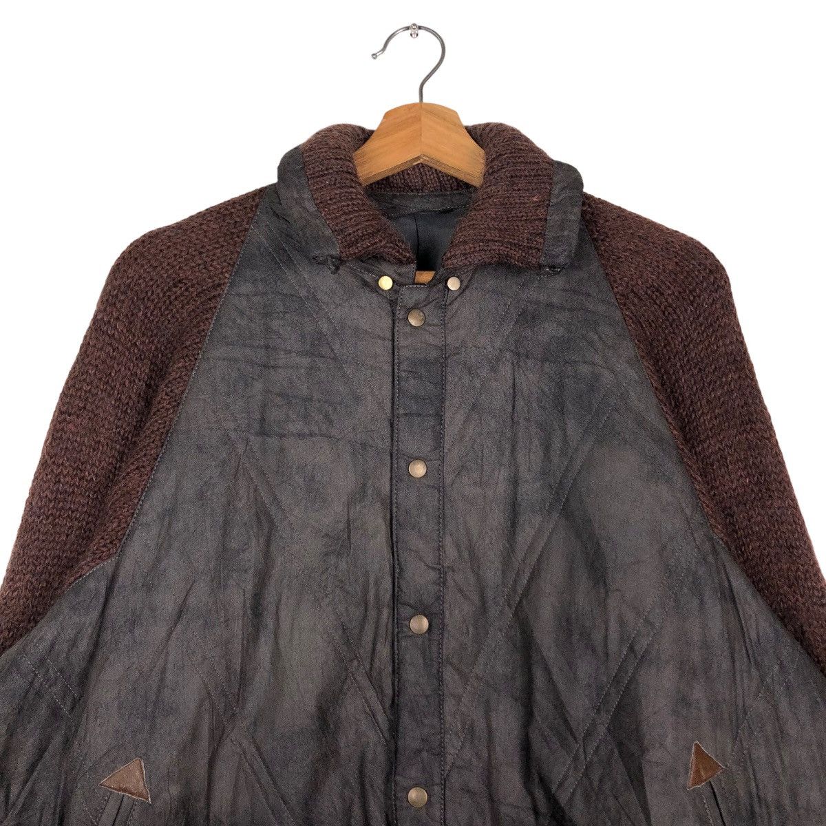 Japanese Brand 🔥Vintage Quilted Biker Bomber Jacket Issey Miyake Size US M / EU 48-50 / 2 - 3 Thumbnail