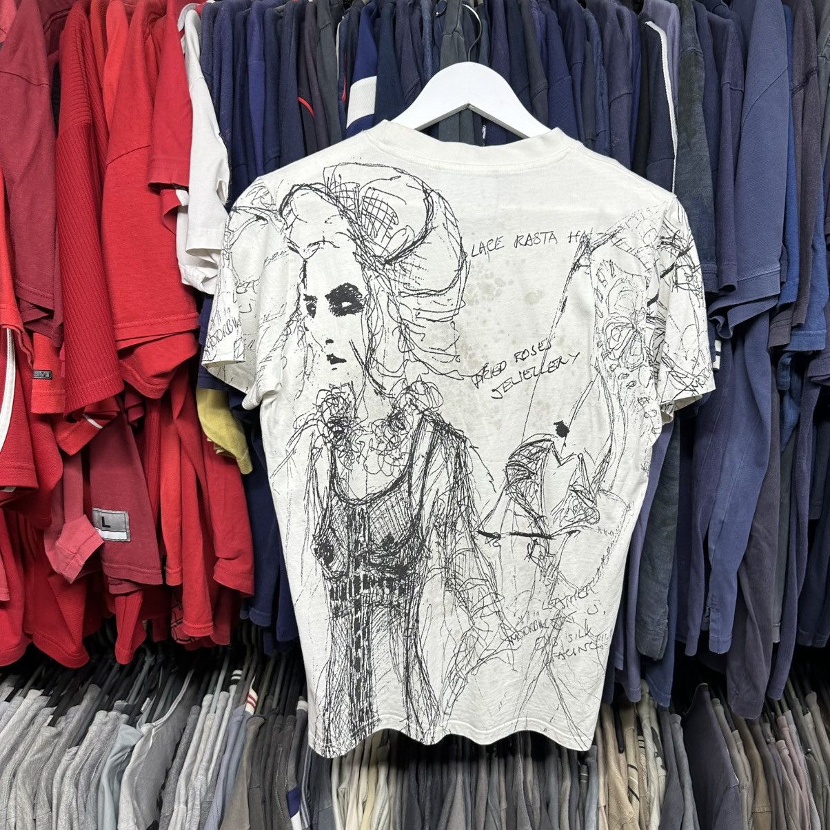 John Richmond VTG John Richmond T-shirts Overprinted Y2K Size S 00s USA Size US S / EU 44-46 / 1 - 2 Thumbnail