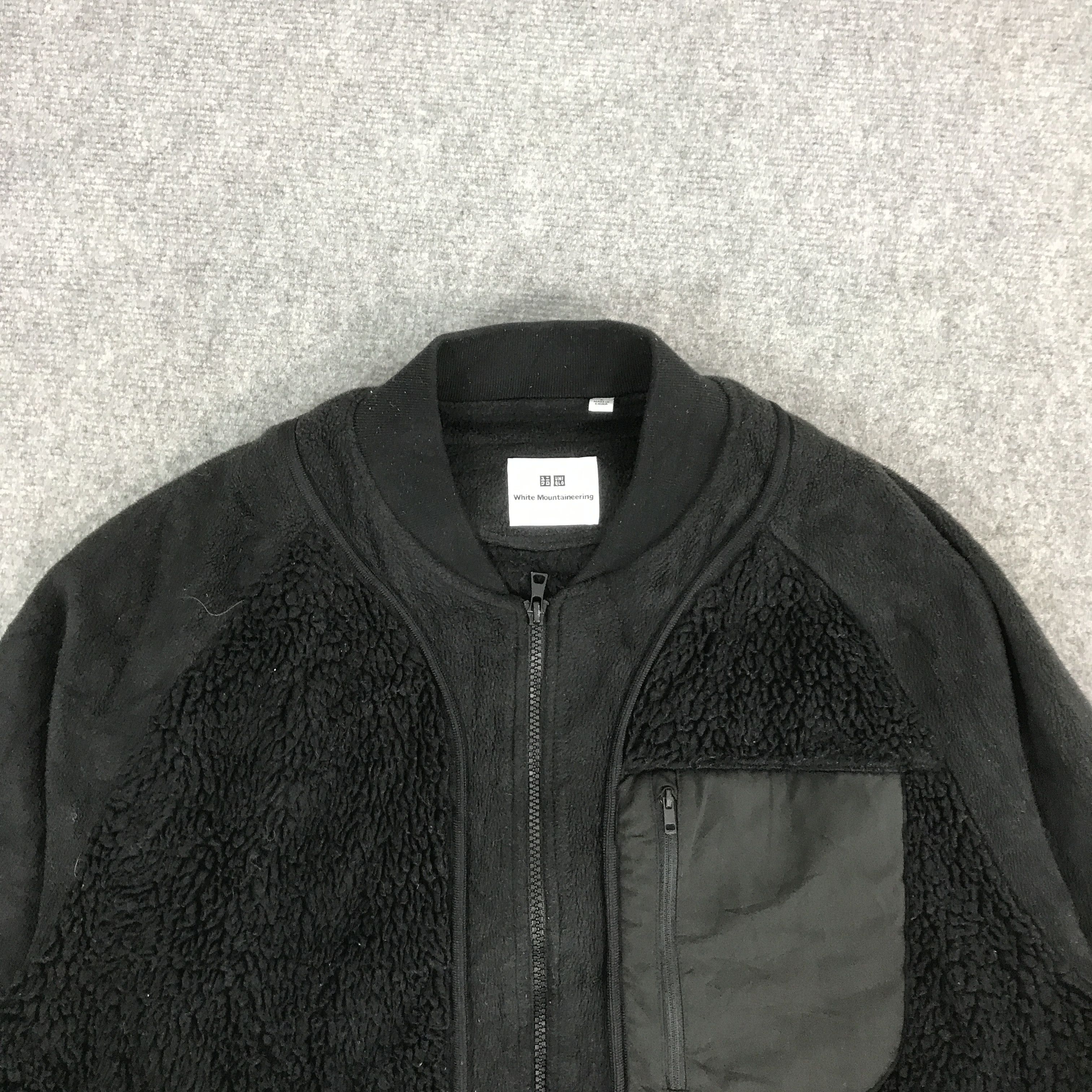 Uniqlo × White Mountaineering UNIQLO x WHITE MOUNTAINEERING FLEECE HALF BUTTON JACKET Size US L / EU 52-54 / 3 - 3 Thumbnail