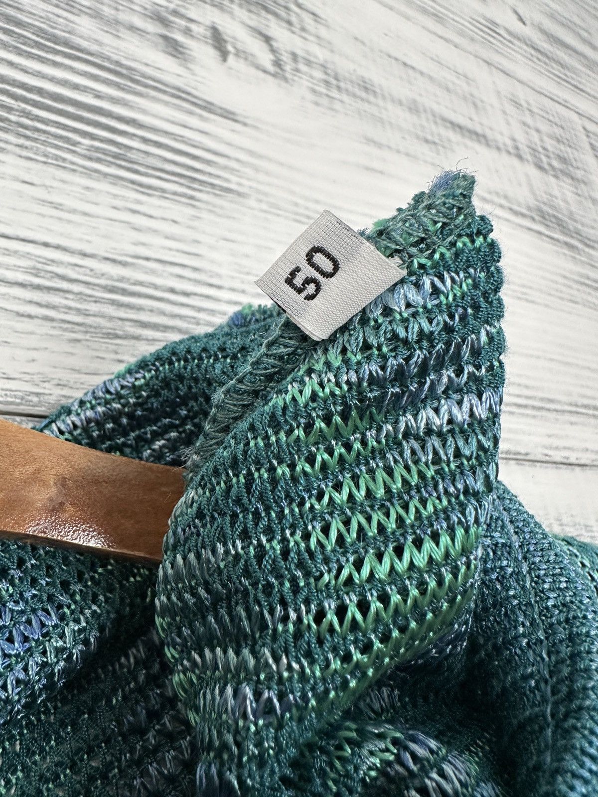 Missoni Vintage 90s MISSONI Sport Viscose Mesh Cardigan Size XL / US 12-14 / IT 48-50 - 14 Thumbnail