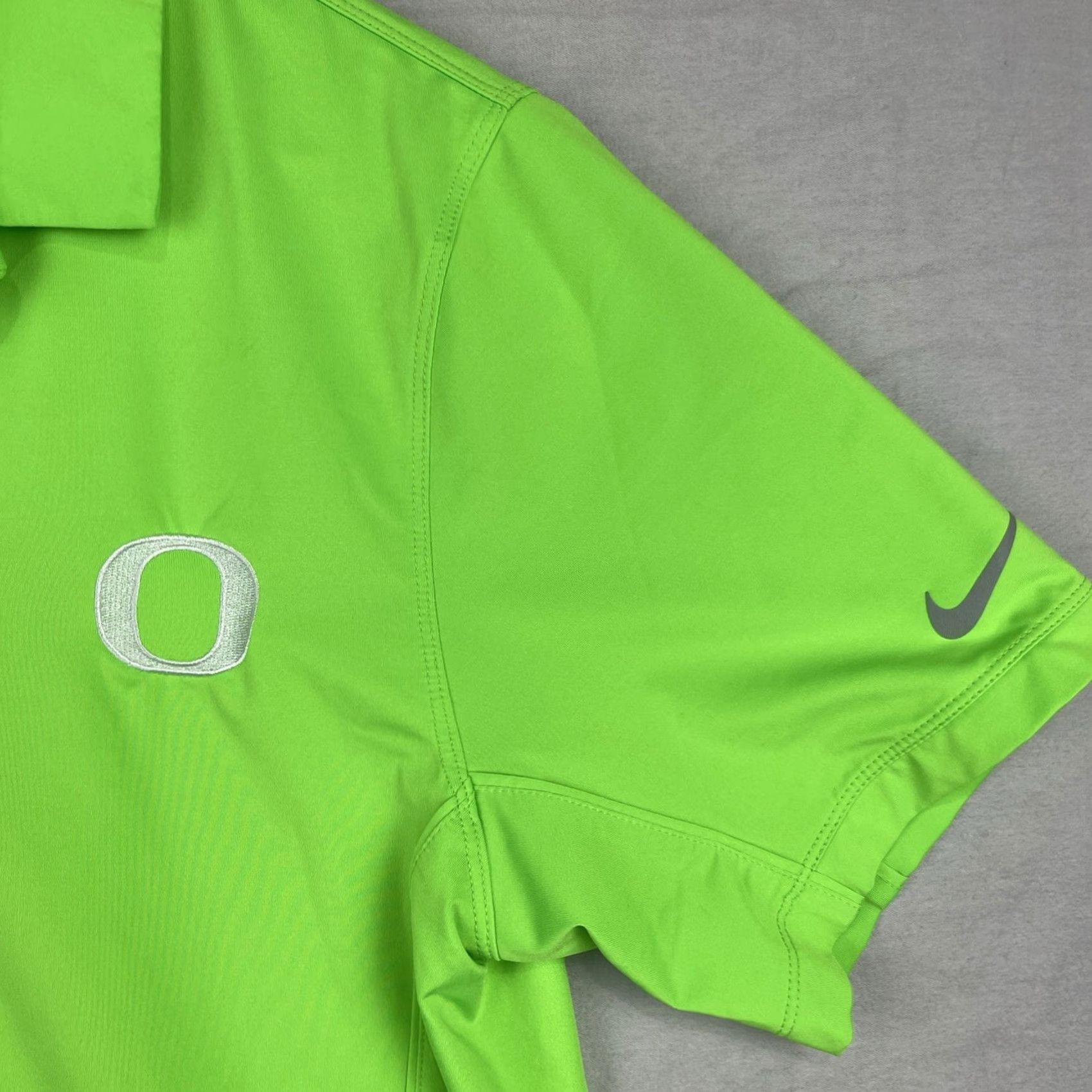 Nike Nike Oregon Ducks Polo Shirt Men Small Green Dri-FIT PAC12 Team Issue University Sports Polo Size US S / EU 44-46 / 1 - 6 Thumbnail