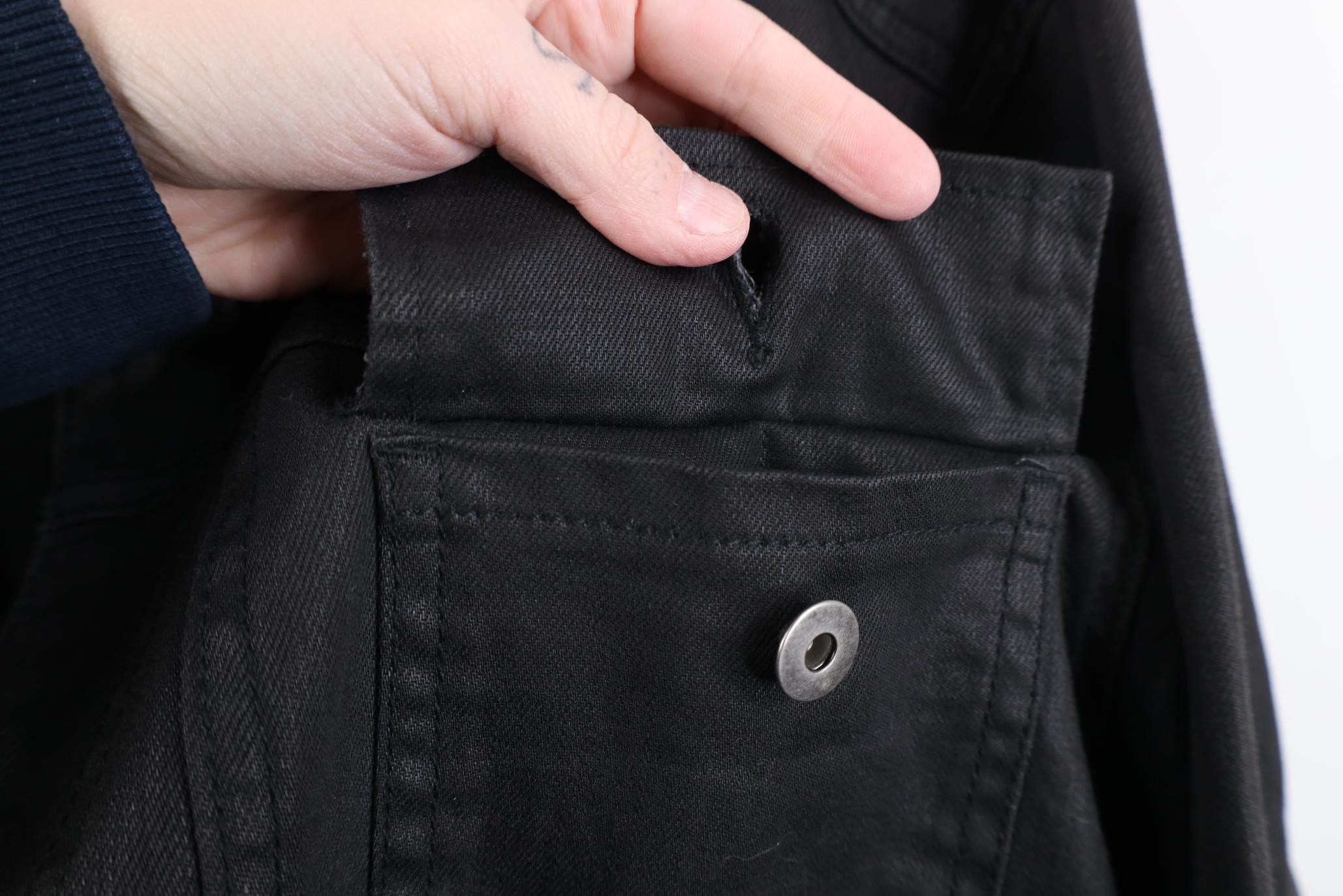 Ecko Unltd. Vintage Y2K Ecko Cotton Denim Jean Trucker Jacket Black Size US XXL / EU 58 / 5 - 10 Thumbnail