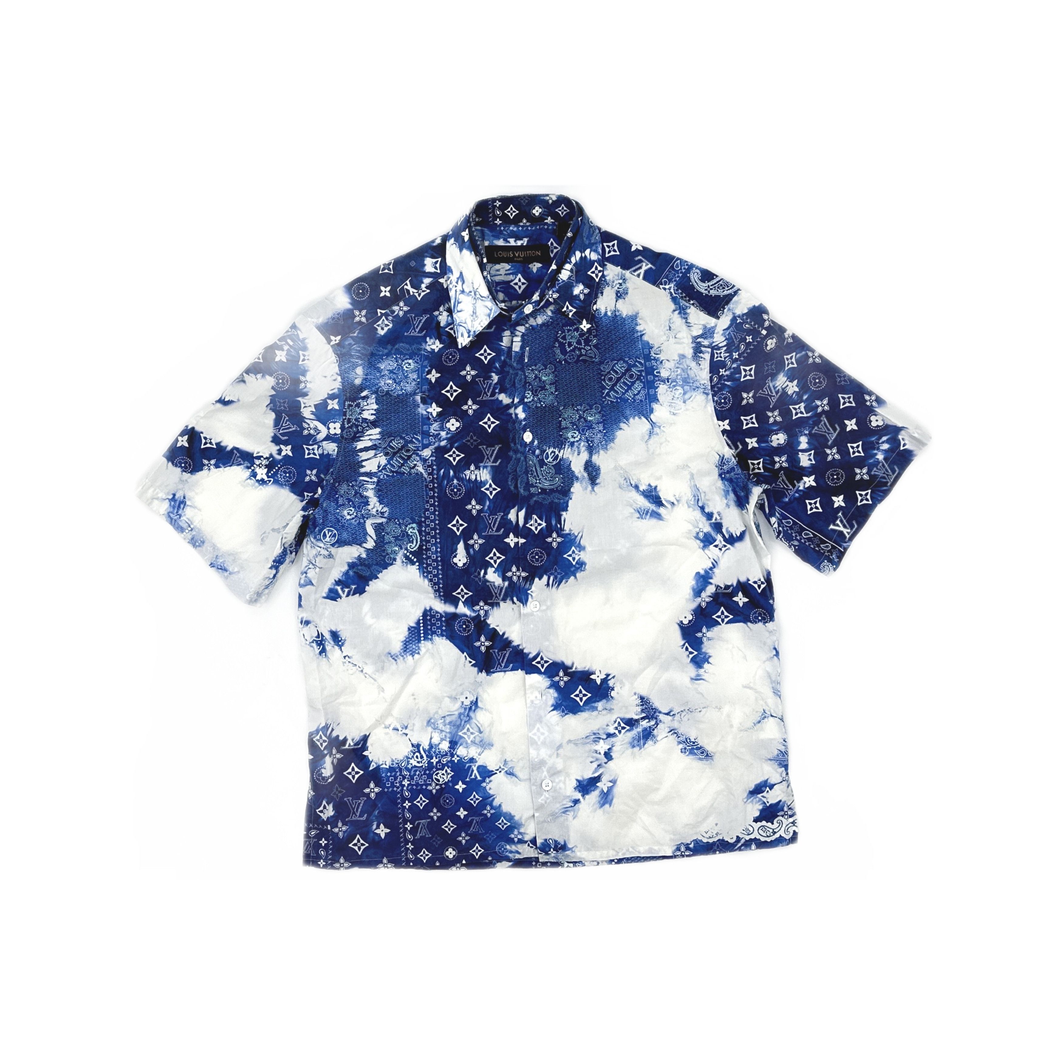 Louis Vuitton Louis Vuitton Bandana Logo Shirt XS Size US XS / EU 42 / 0 - 1 Thumbnail