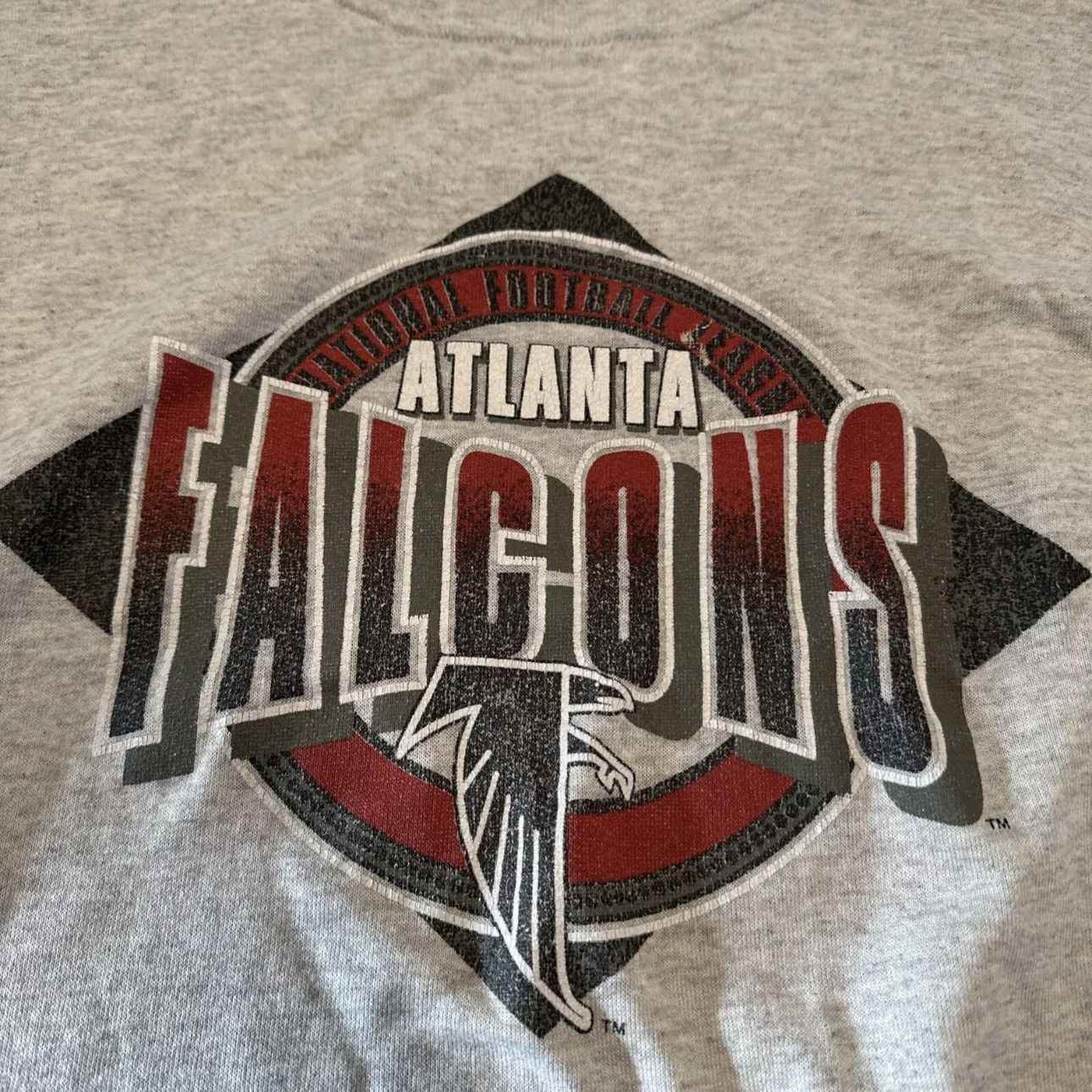 TEE JAYS × Vintage Vintage Tee Jays Label - 1998 ATLANTA FALCONS NFL Sweatshirt Size US XL / EU 56 / 4 - 2 Thumbnail