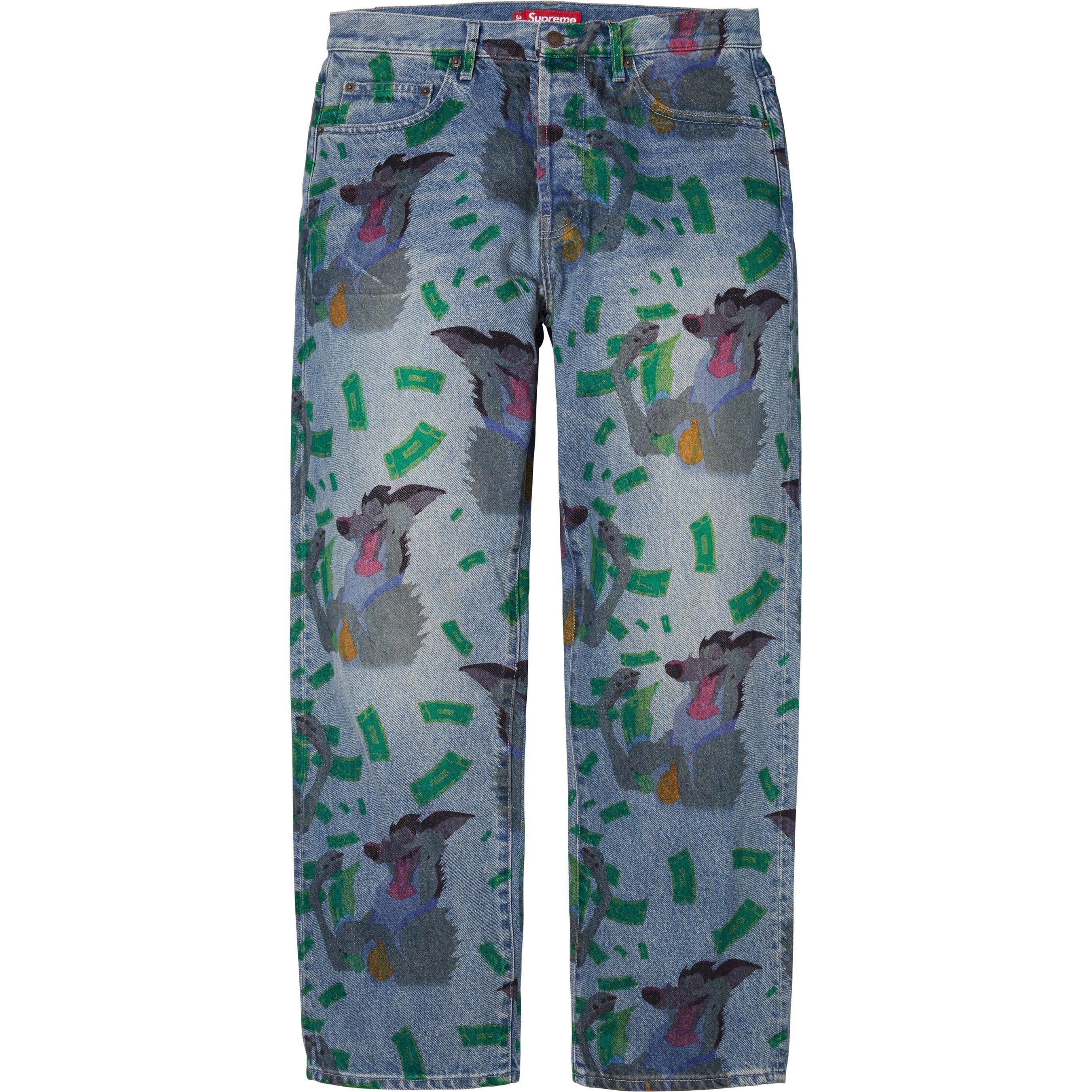 Supreme Supreme HJR Trompe L'oeil Loose Fit Jean | Grailed