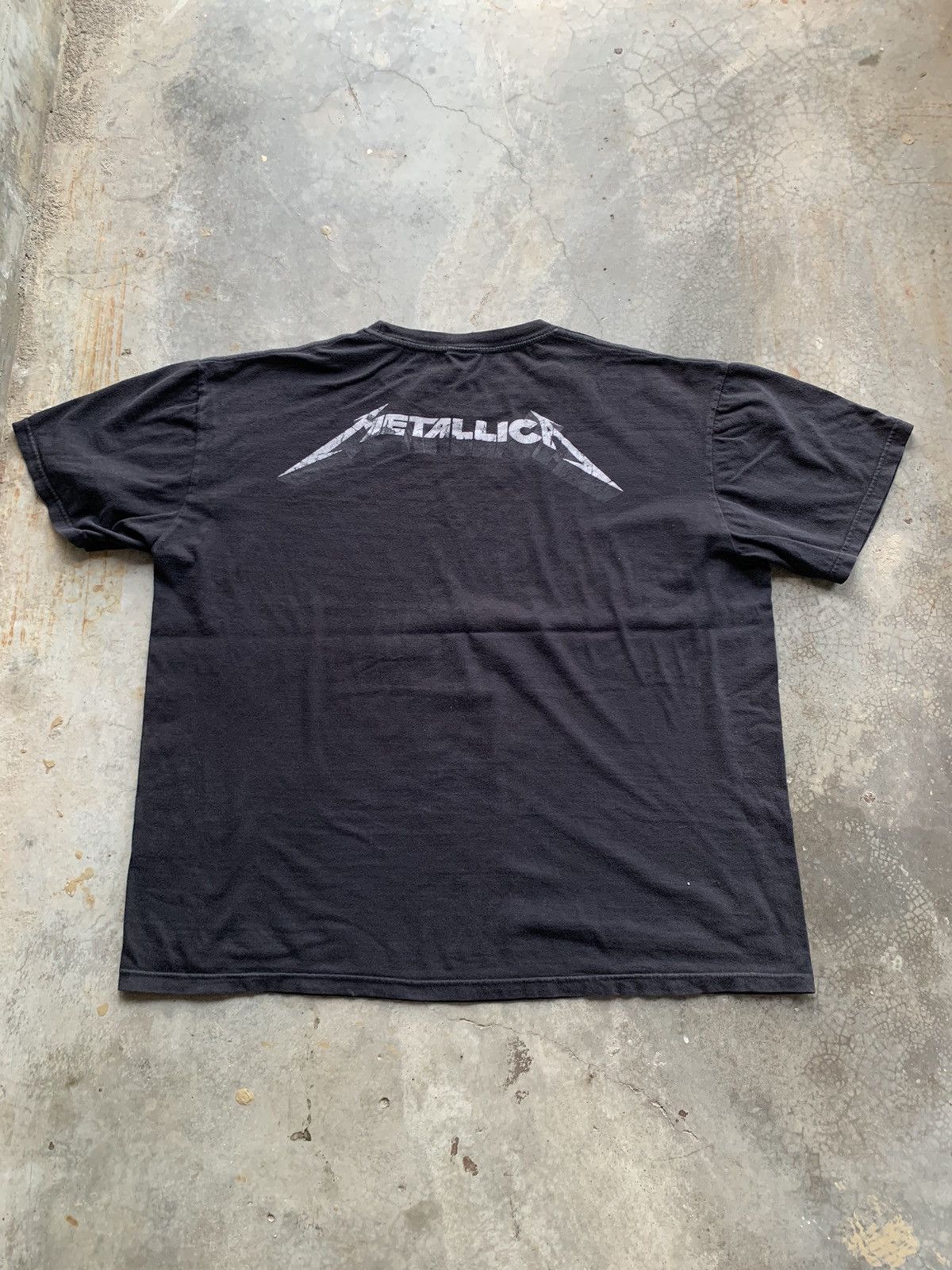 Band Tees TRASHED FADED Metallica Through The Never Band tshirt Size US XL / EU 56 / 4 - 4 Thumbnail