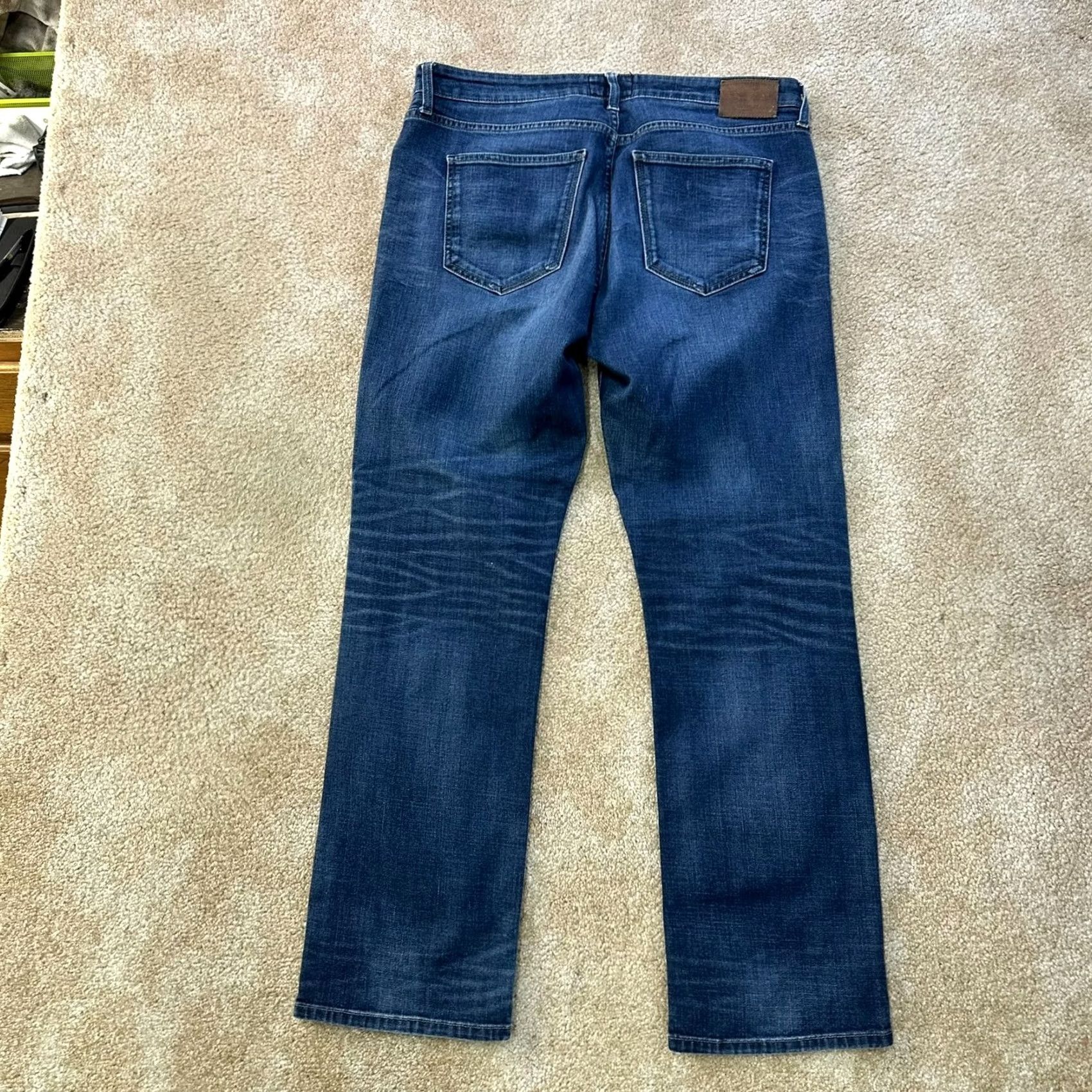 Vintage Outpost Makers Relaxed Straight Jeans Men’s 33x32 Denim Blue Size US 33 - 6 Thumbnail