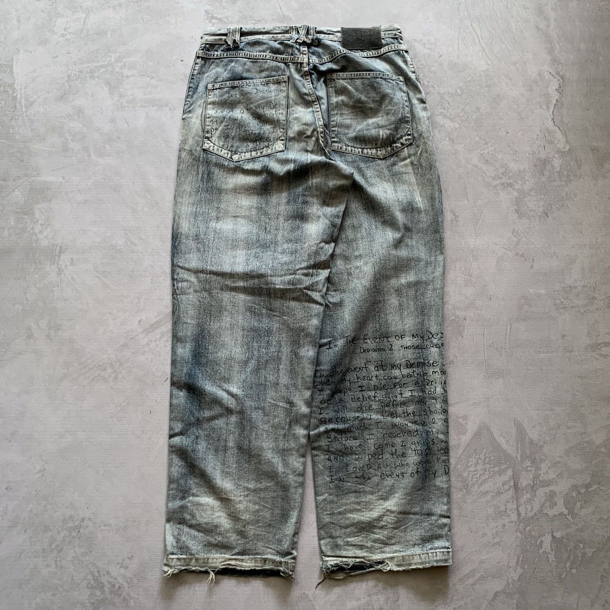 Makaveli Vintage Y2K Makaveli 2Pac Shakur Baggy Pants Size US 34 / EU 50 - 4 Thumbnail
