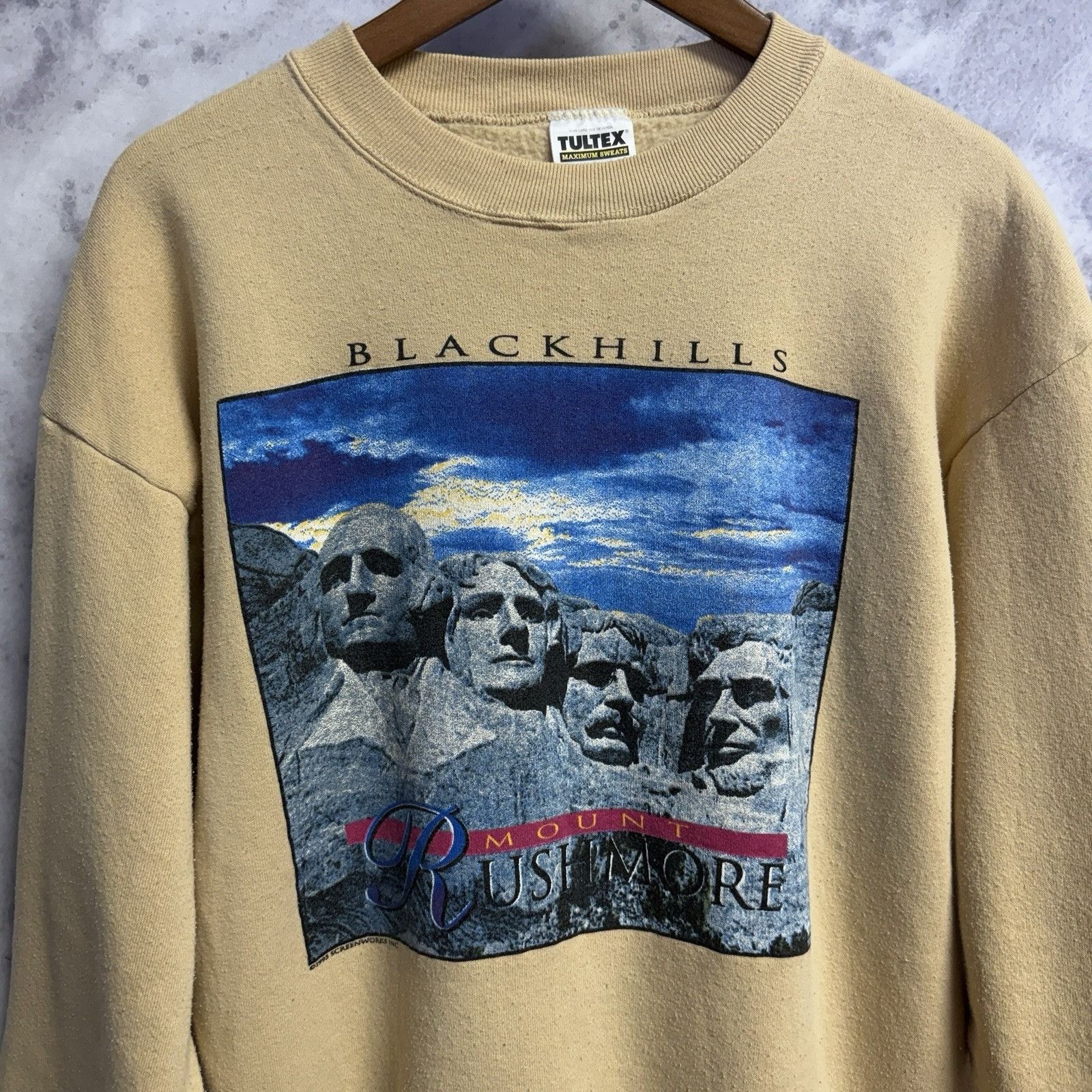 Vintage Vintage Blackhills Mount Rushmore Sweatshirt Mens Large Size US L / EU 52-54 / 3 - 1 Thumbnail