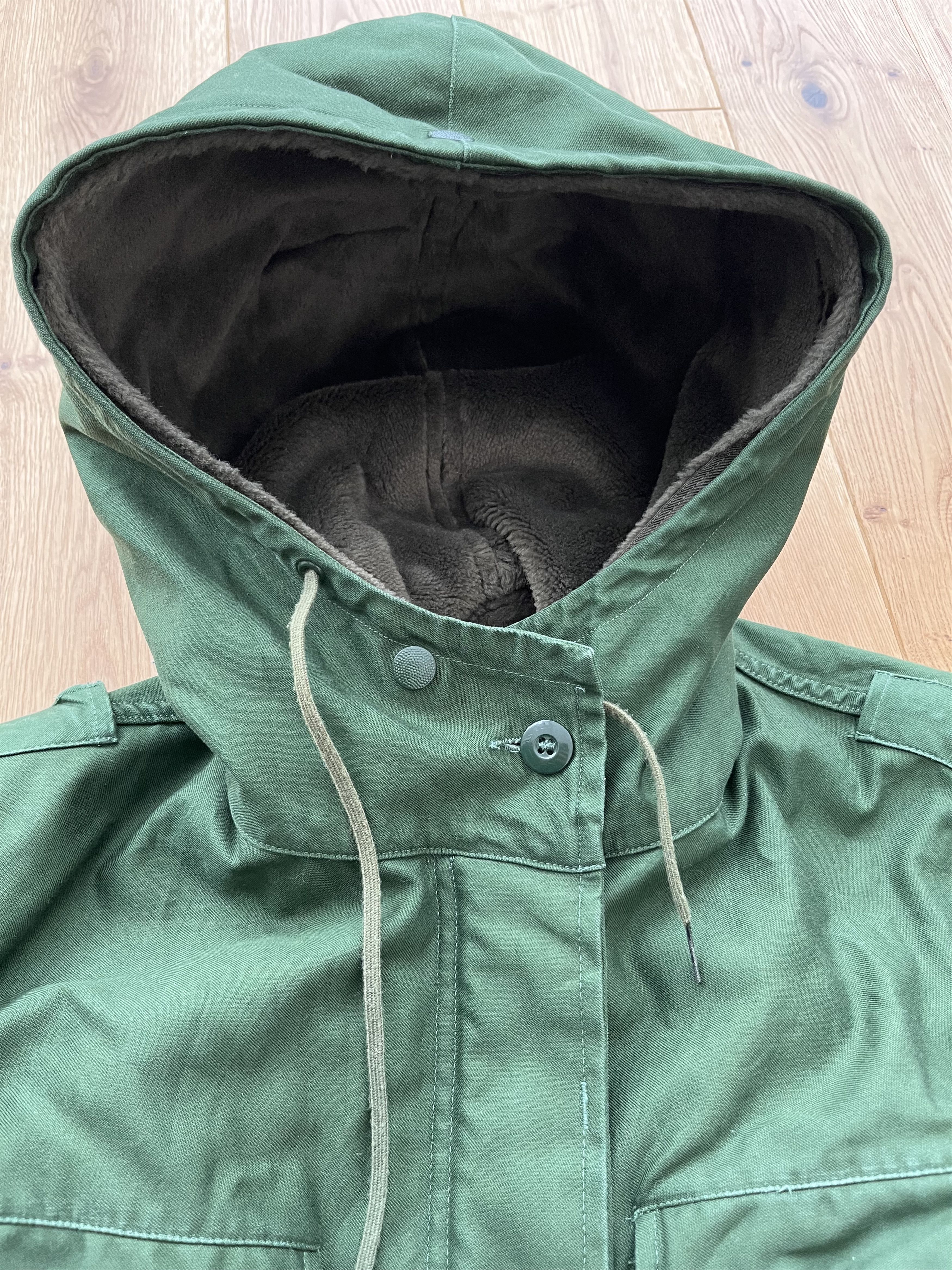 Vintage Bundeswehr West Germany Army 1970s M L WOMEN 42 DE parka Size M / US 6-8 / IT 42-44 - 5 Thumbnail
