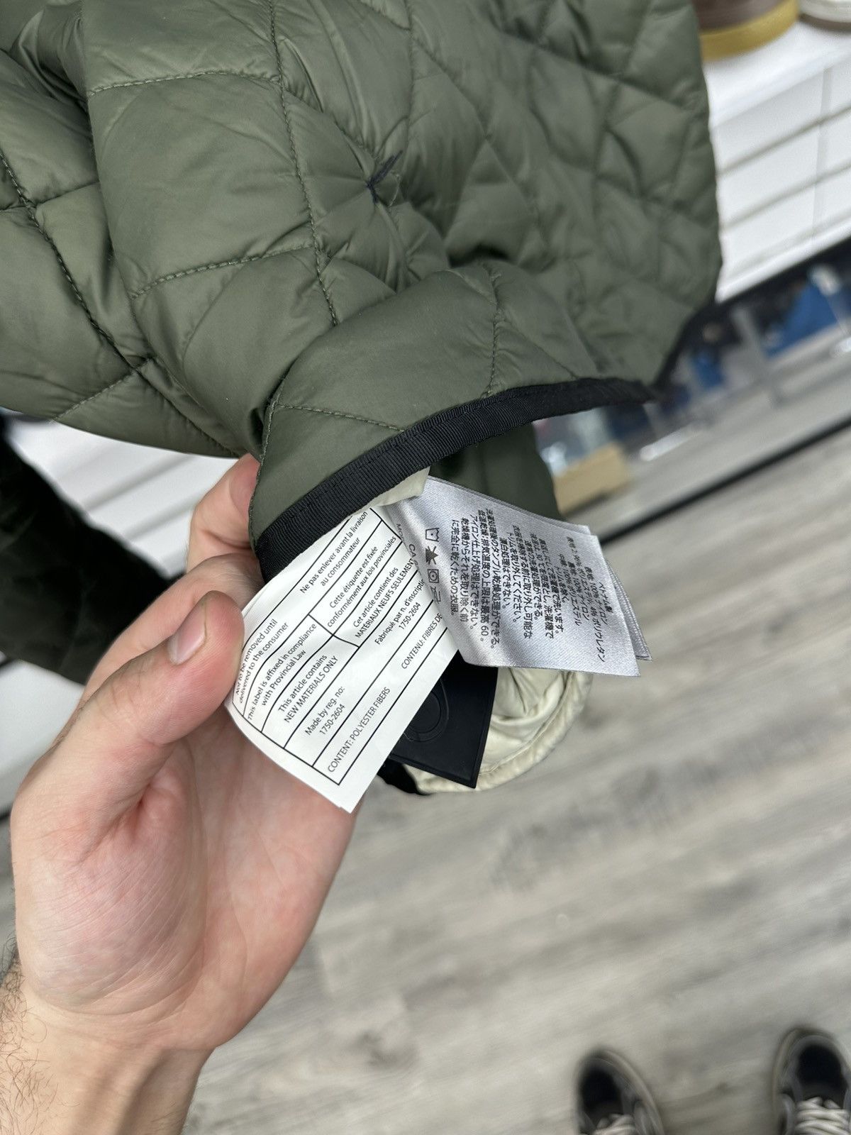 Moose Knuckles Moose Knuckles Statewood jacket diamond-quilted Down Green Size US XL / EU 56 / 4 - 8 Thumbnail