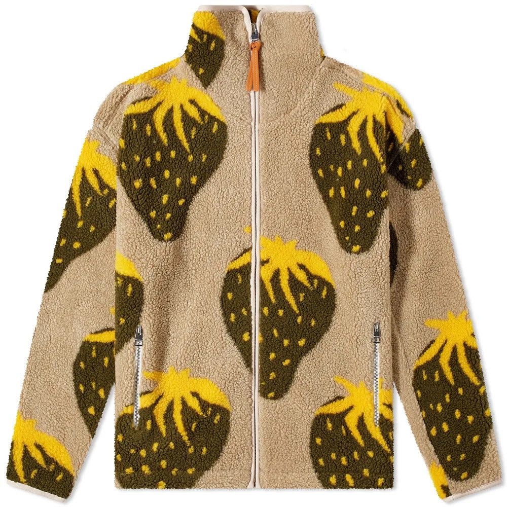 JW Anderson Strawberry Fleece Jacket Size L / US 10 / IT 46 - 4 Thumbnail