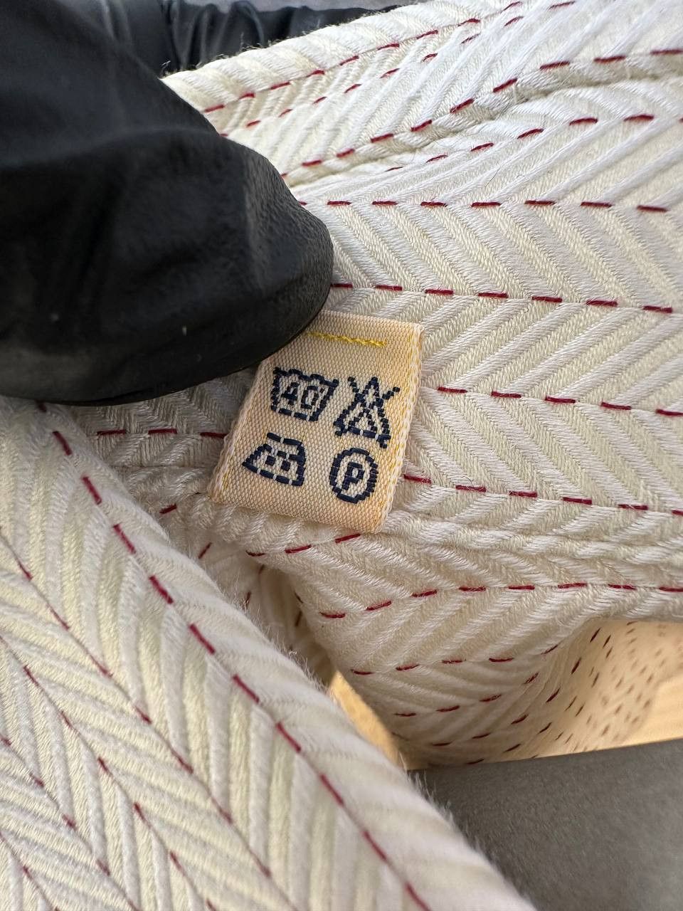 Pal Zileri × Vintage Pal Zileri Sartoriale Vintage Striped Button Up Shirt Beige Size US L / EU 52-54 / 3 - 14 Thumbnail